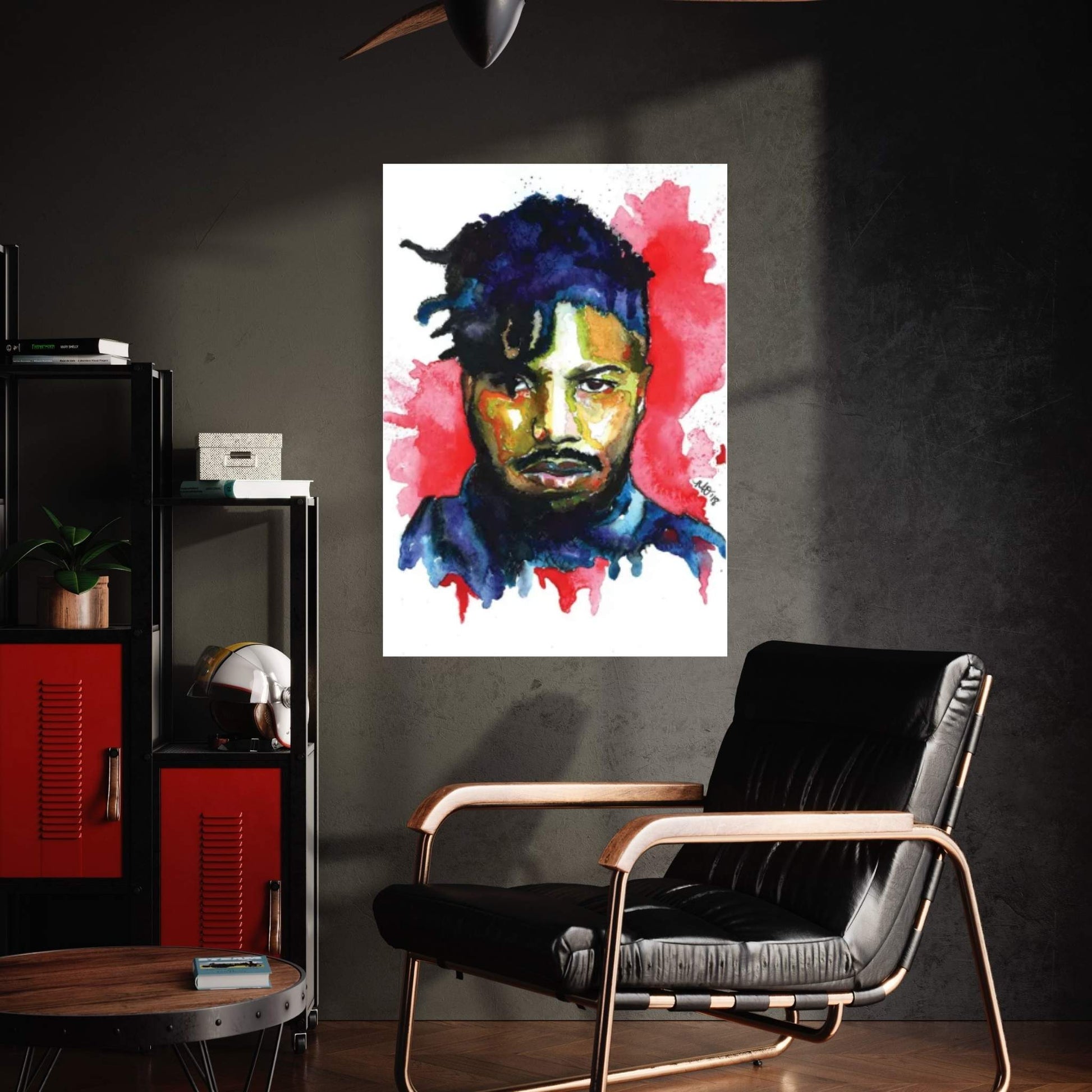 Killmonger Canvas Wall Art - Y Canvas