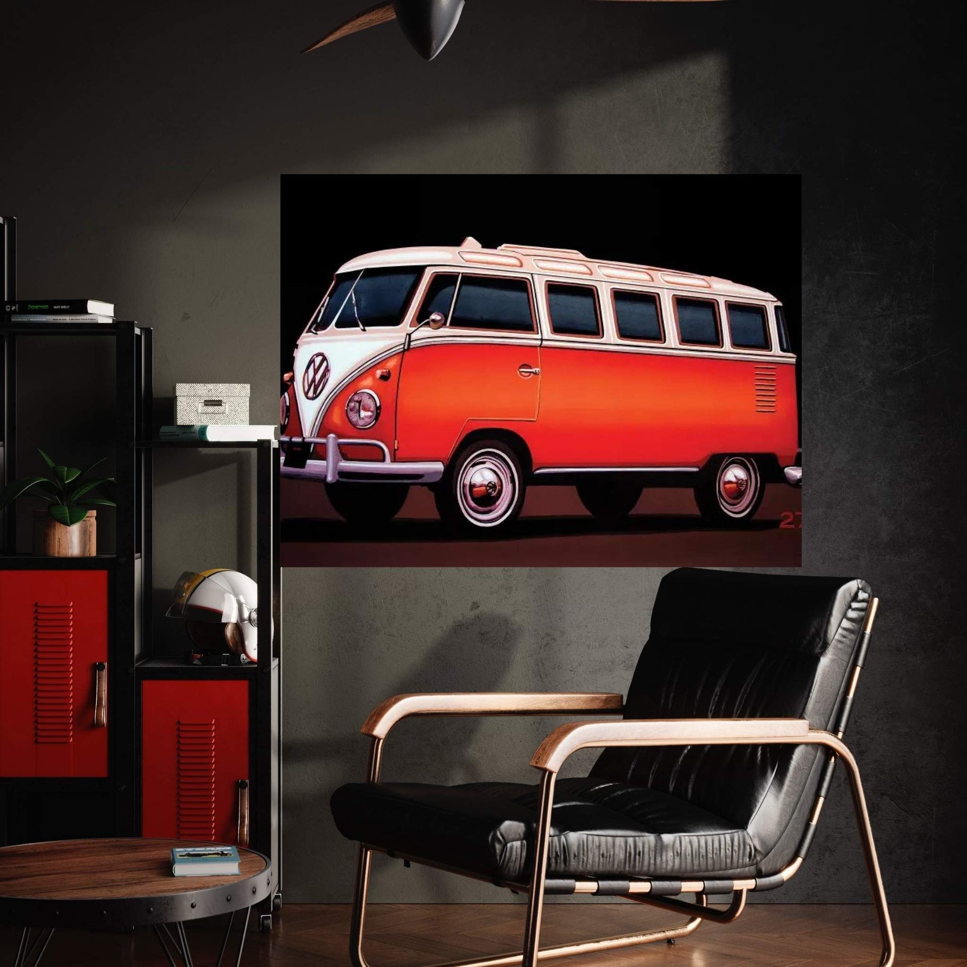 Volkswagen T1 Samba 1951 Canvas Wall Art - Y Canvas