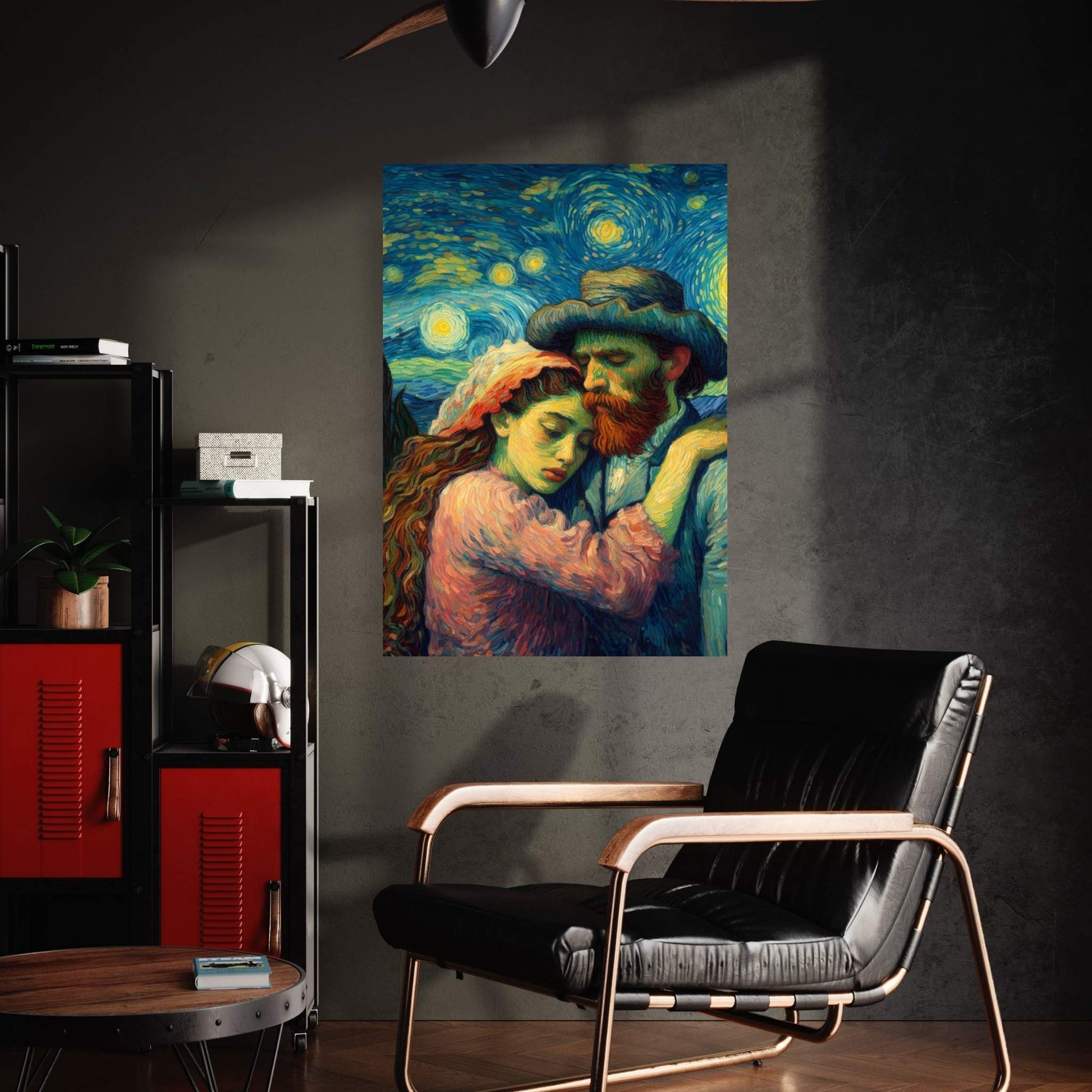 Van Gogh Love Reproduction Canvas Wall Art - Y Canvas