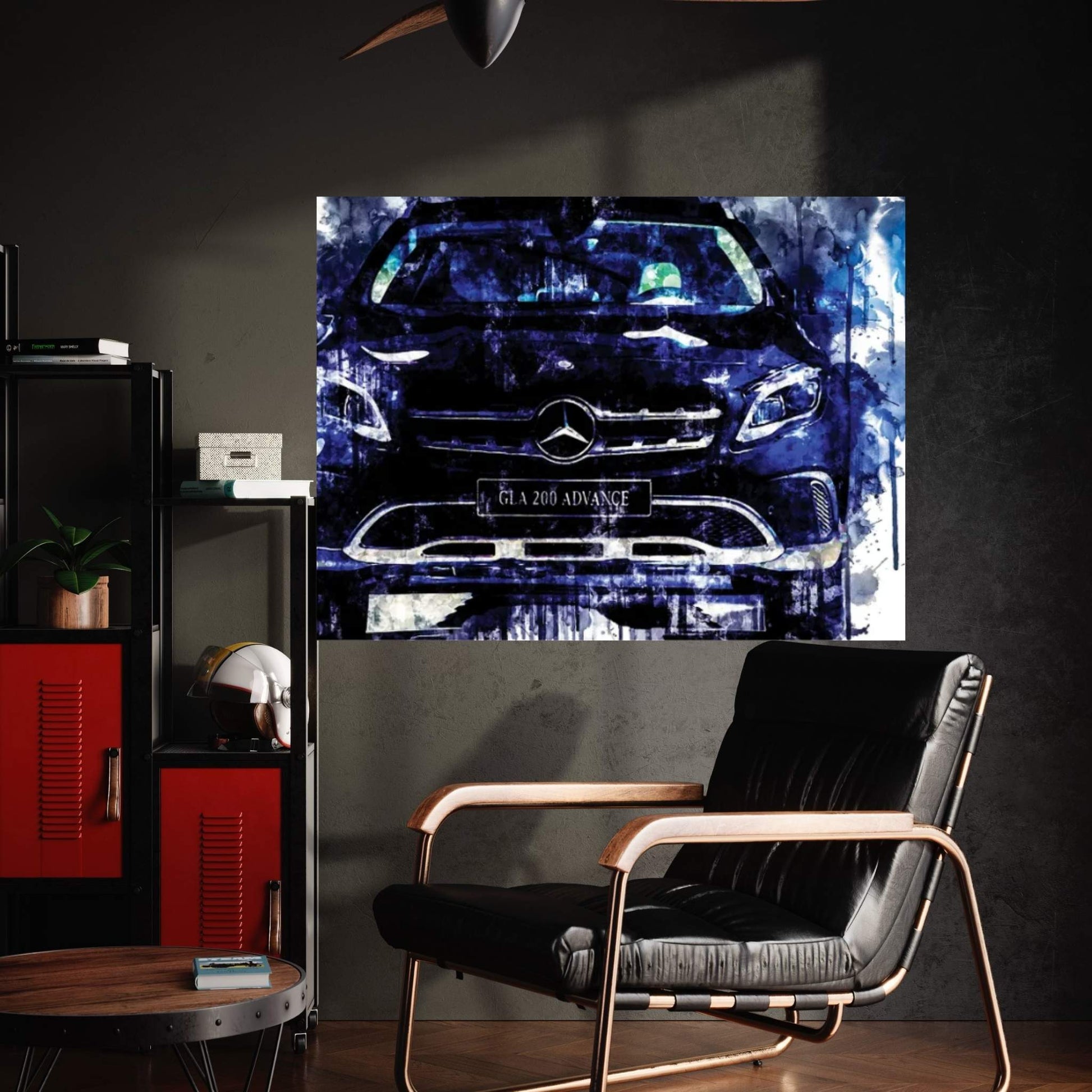 2017 Mercedes Benz GLA 200 Canvas Wall Art - Y Canvas