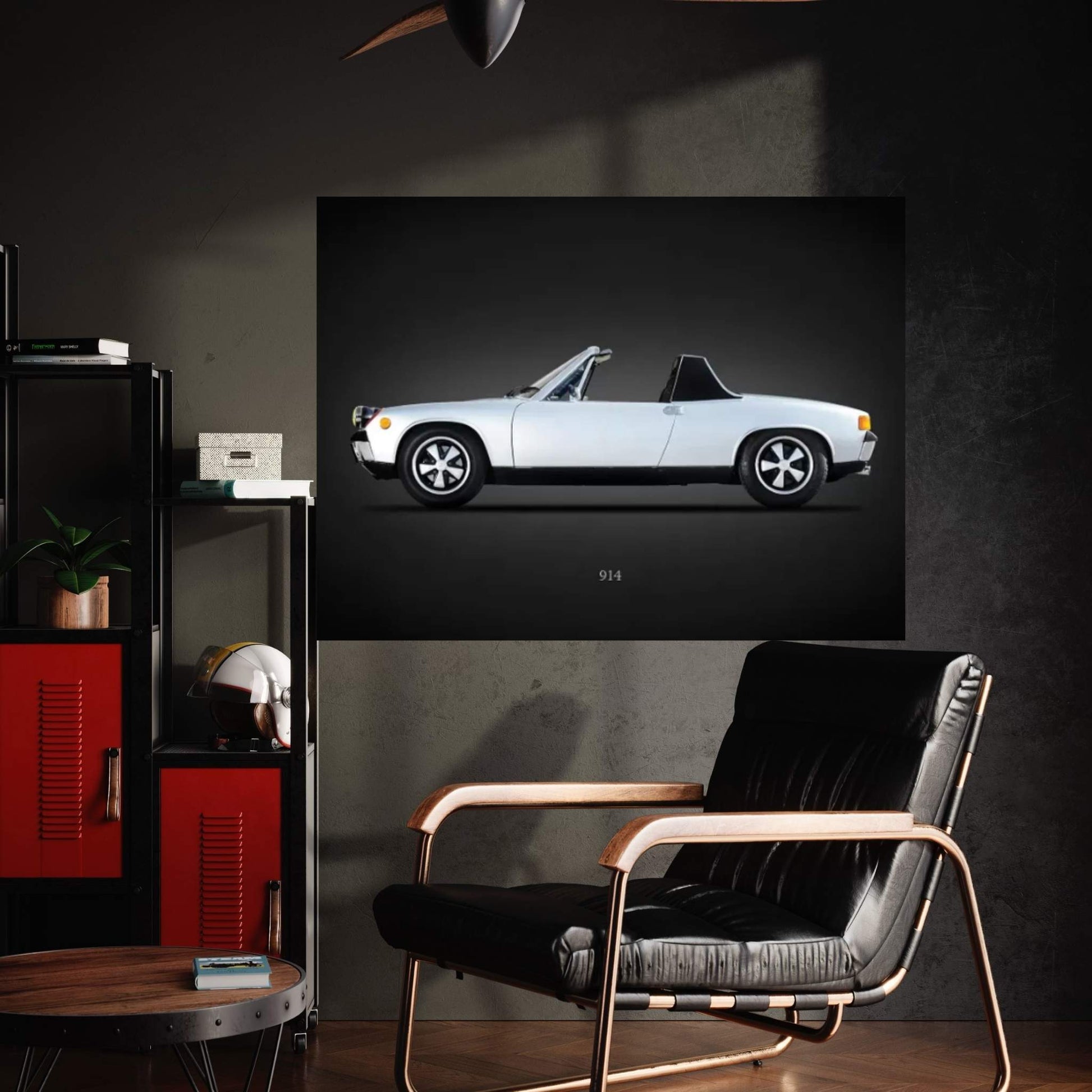 Porsche 914 1970 Canvas Wall Art - Y Canvas