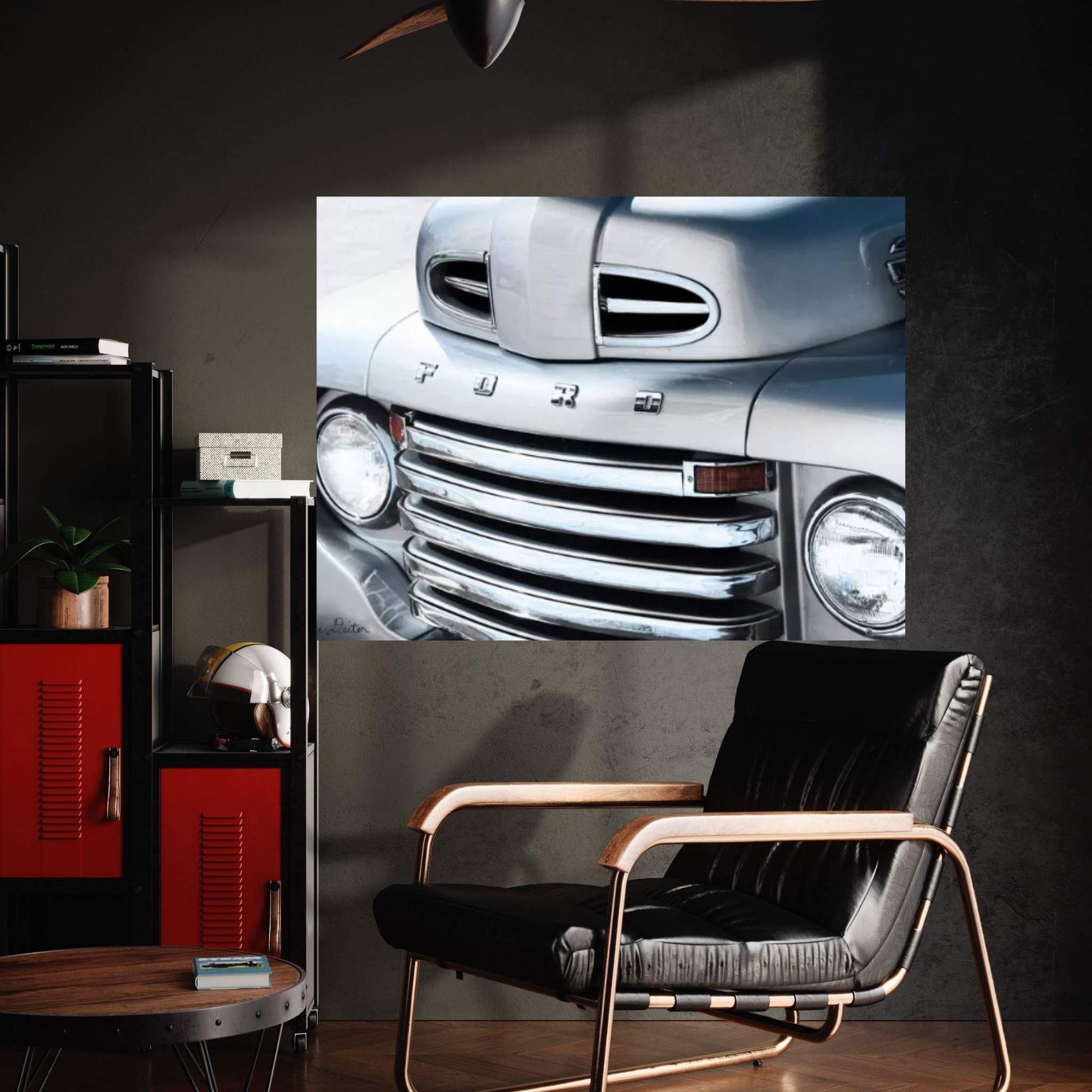 Tough Like a Ford Canvas Wall Art - Y Canvas