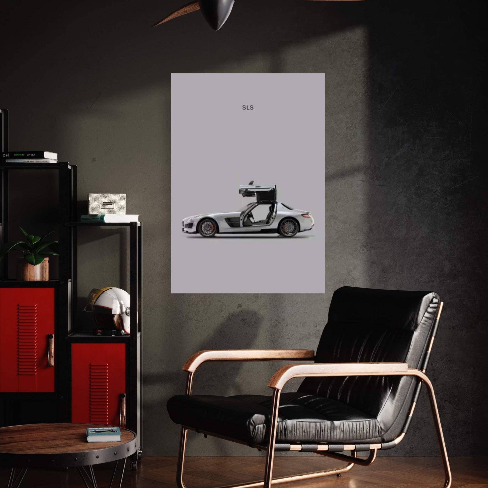 Mercedes-Benz SLS AMG Canvas Wall Art - Y Canvas