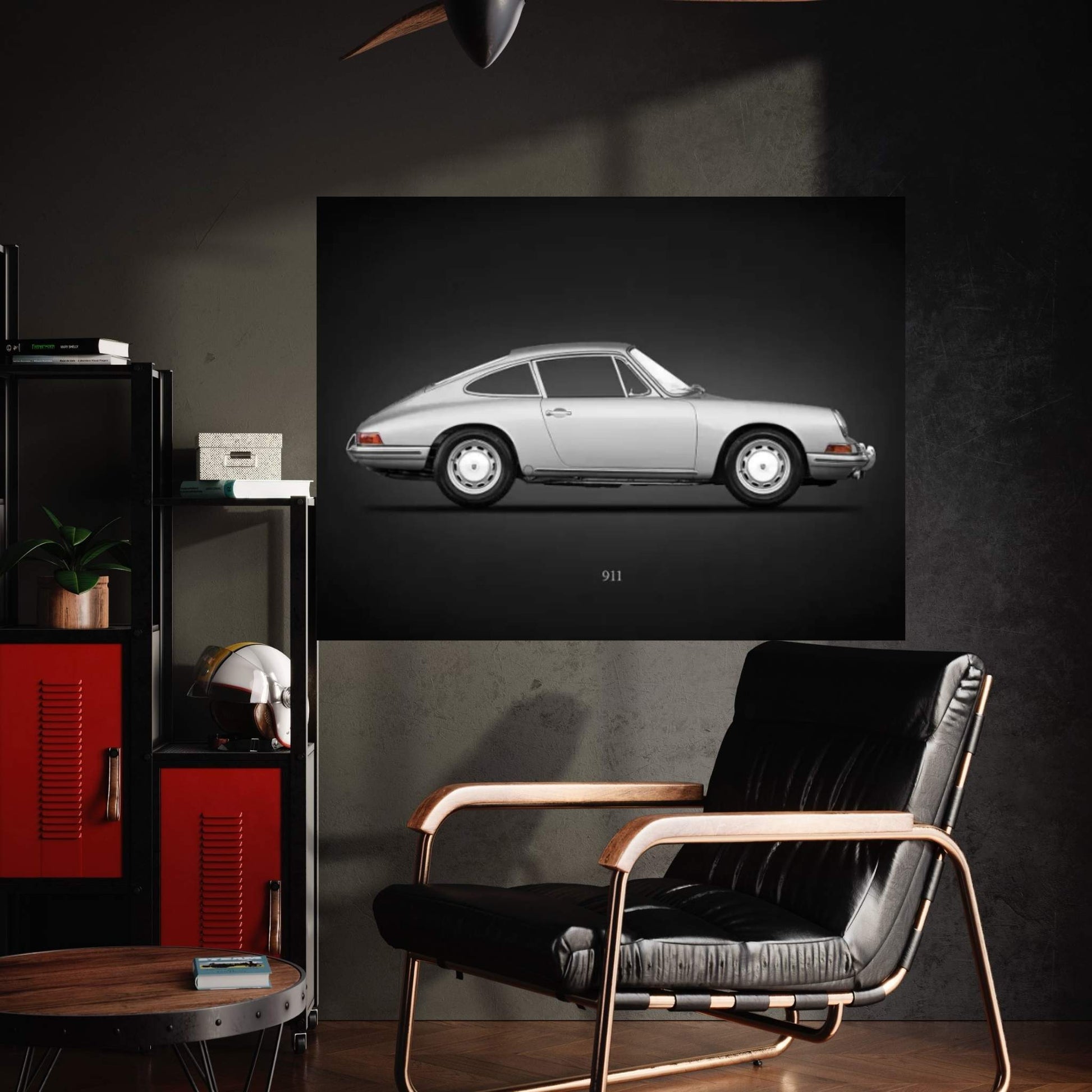 Porsche 911 1965 Coupe Canvas Wall Art - Y Canvas