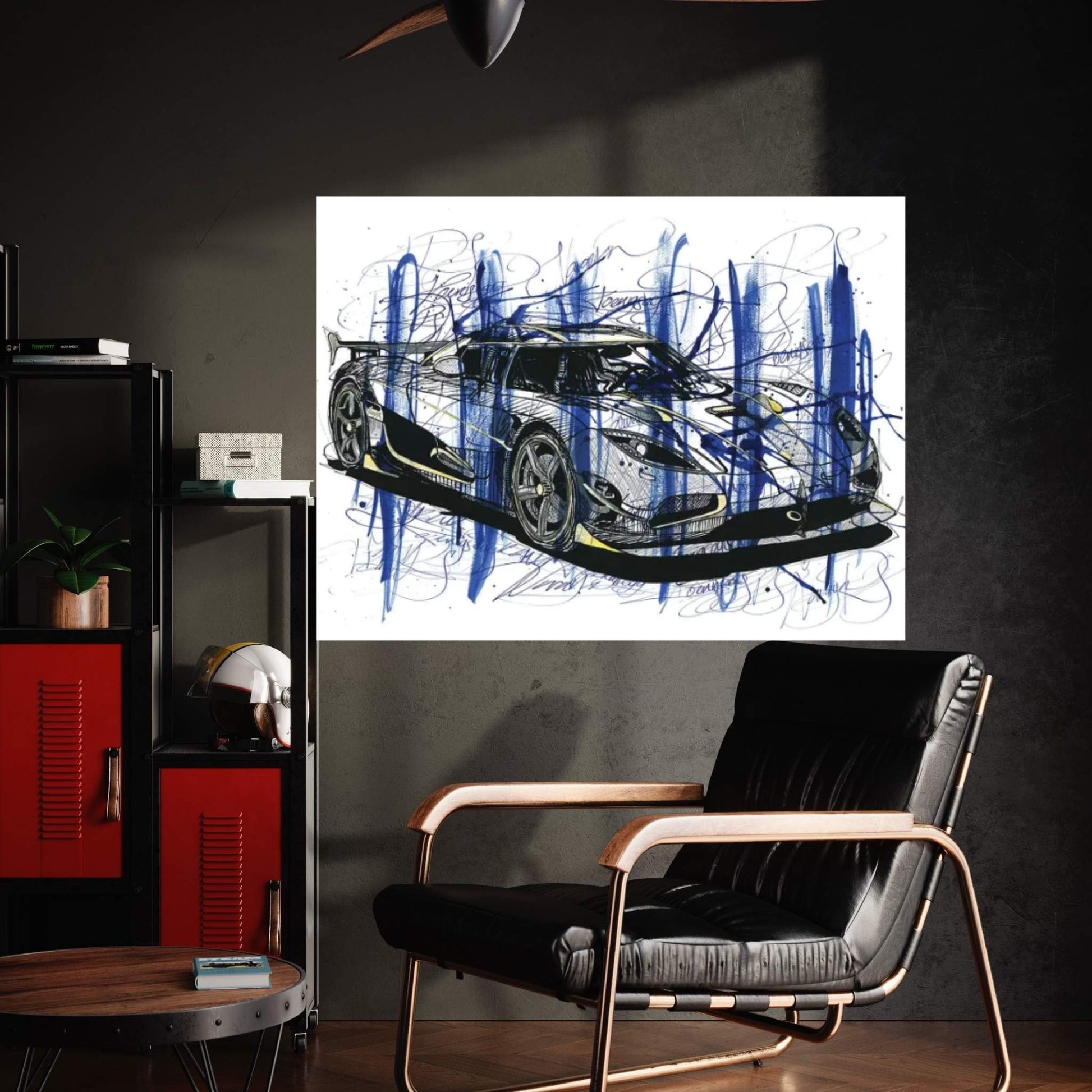 Koeniegsegg Agera RS Naraya Canvas Wall Art - Y Canvas