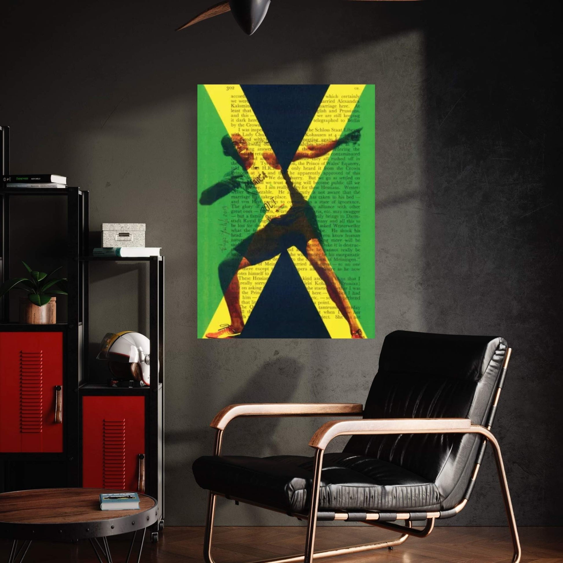 Usain Bolt Canvas Wall Art - Y Canvas