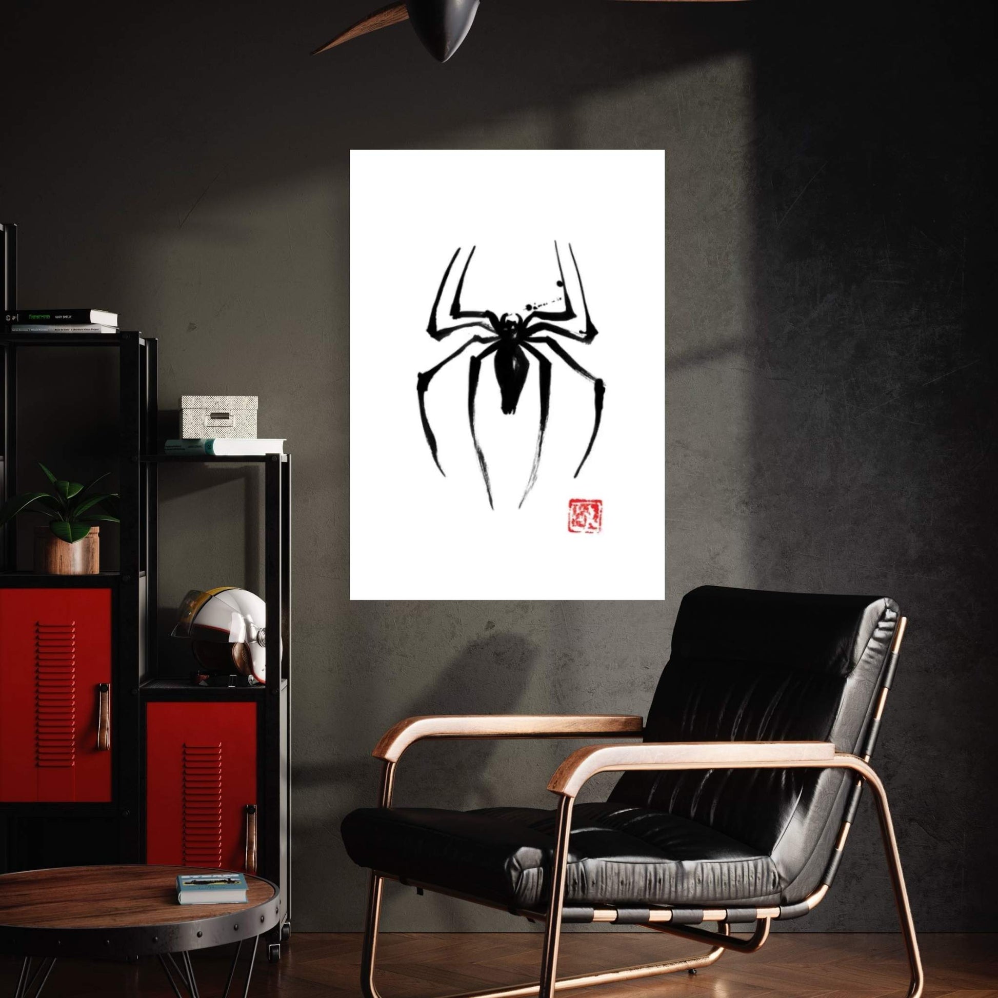 Spider Canvas Wall Art - Y Canvas