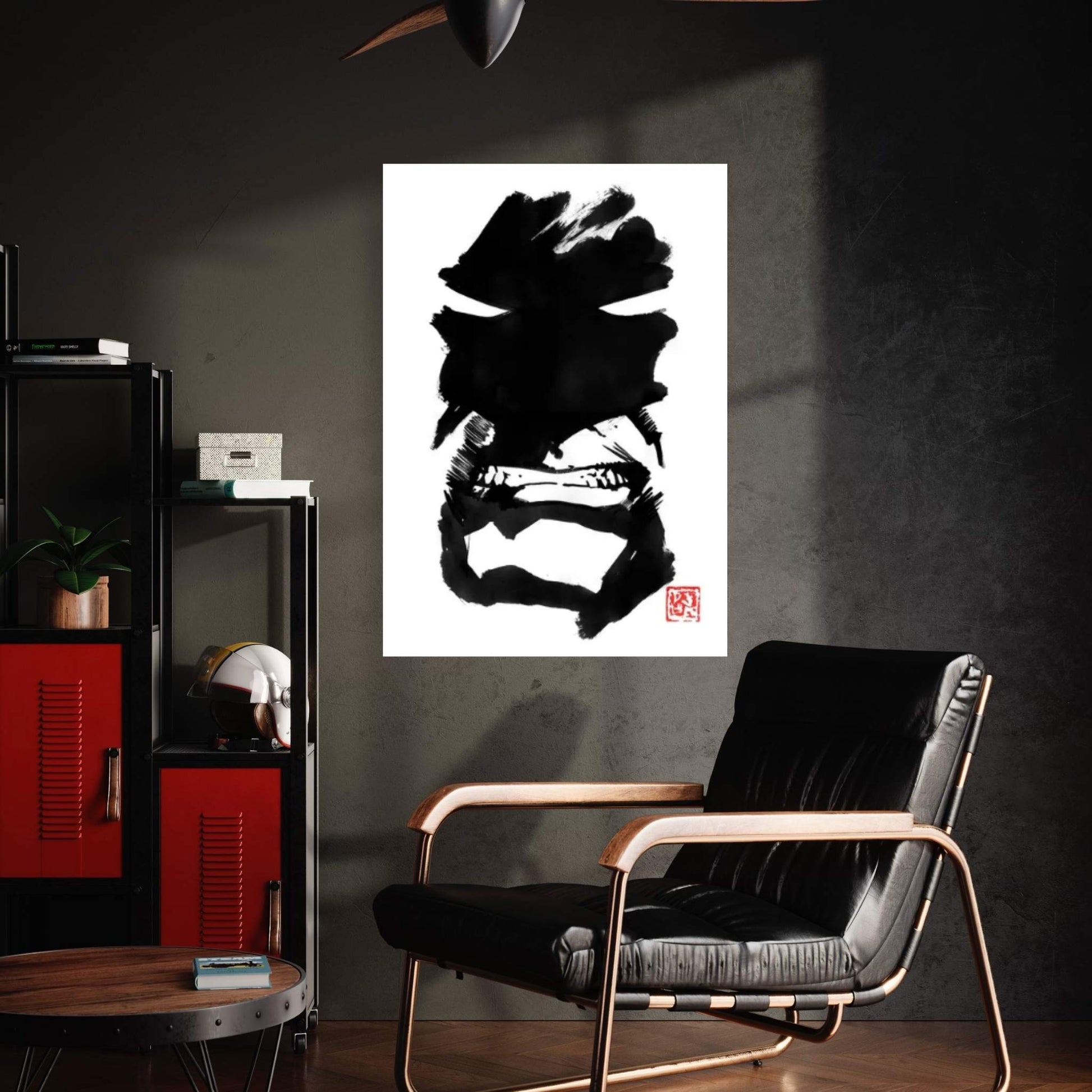 Batman Pas Content Canvas Wall Art - Y Canvas