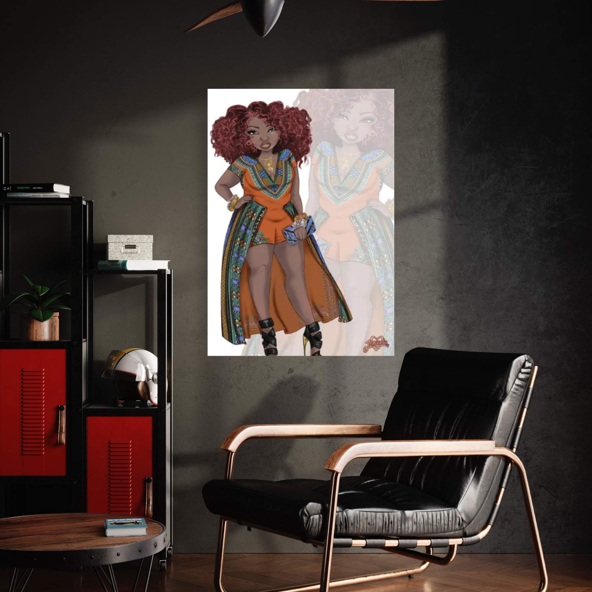 Wakanda Fashion I Canvas Wall Art - Y Canvas