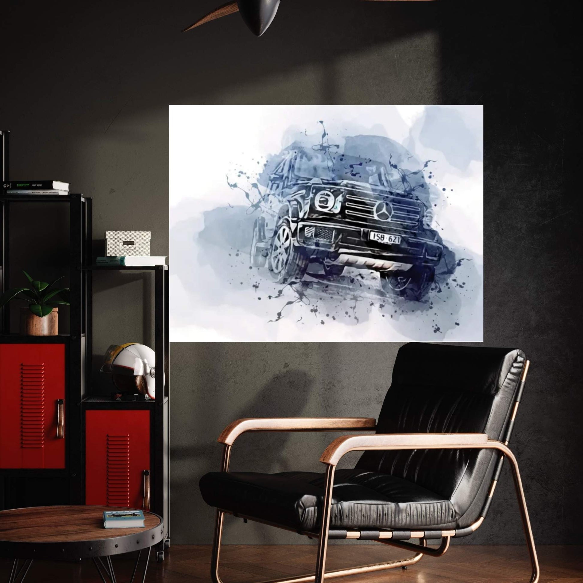 Mercedes-Benz G 400 D 2021 Canvas Wall Art - Y Canvas