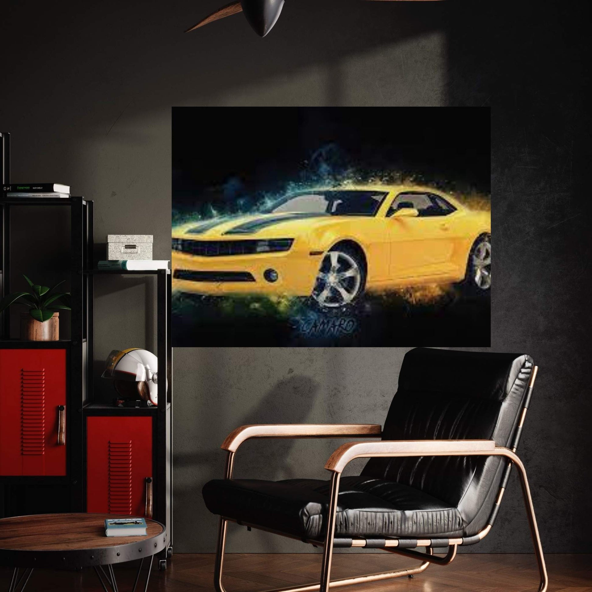 Camaro Canvas Wall Art - Y Canvas