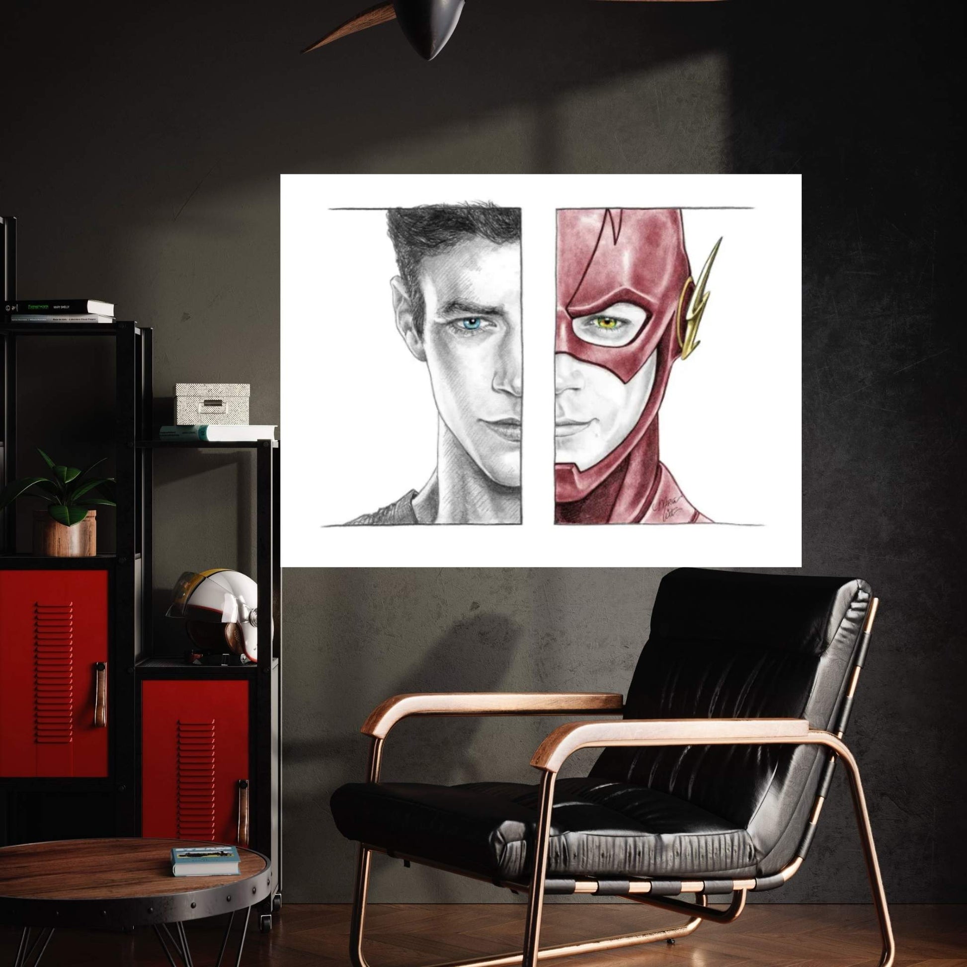 The Flash Canvas Wall Art - Y Canvas