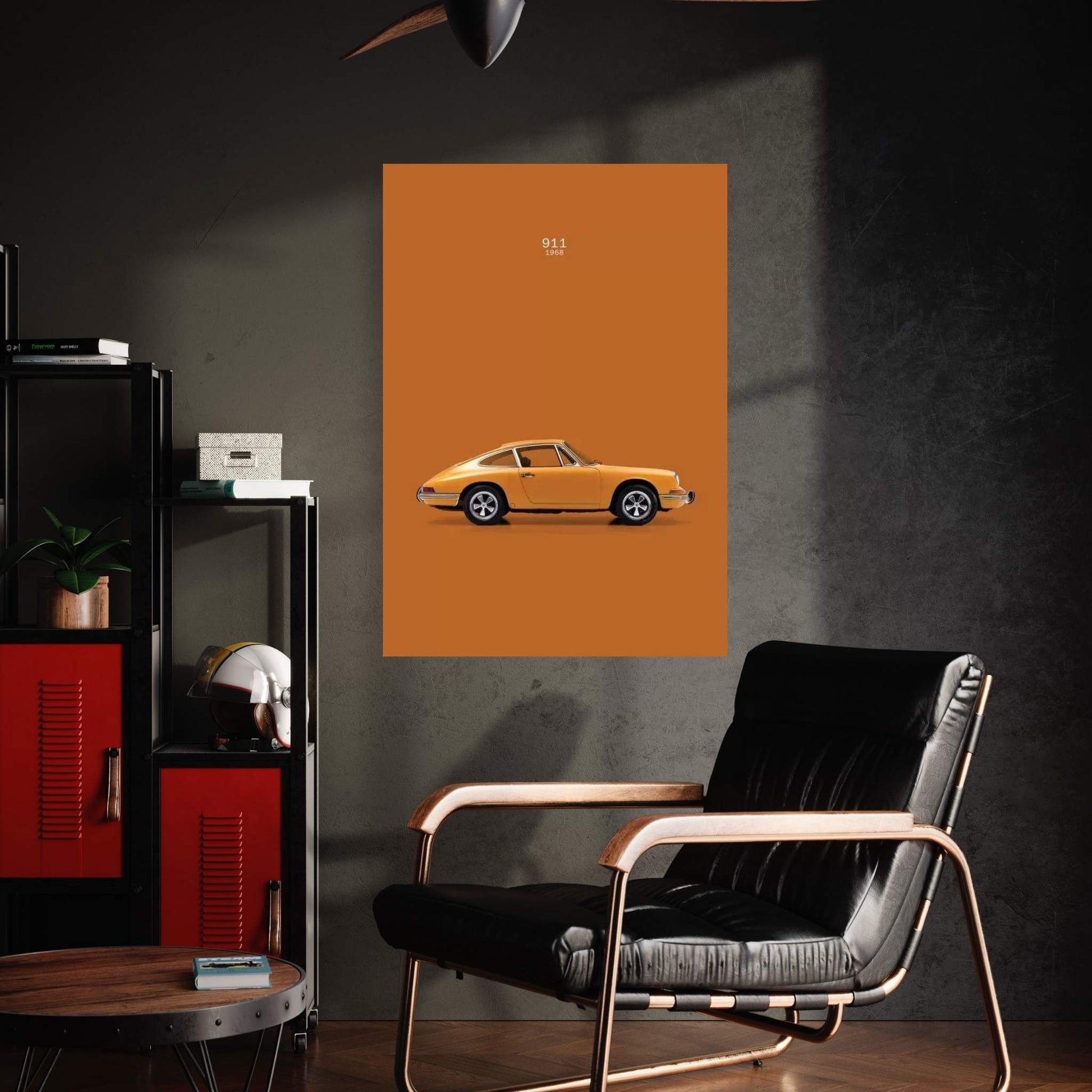 1968 Porsche 911 Canvas Wall Art - Y Canvas