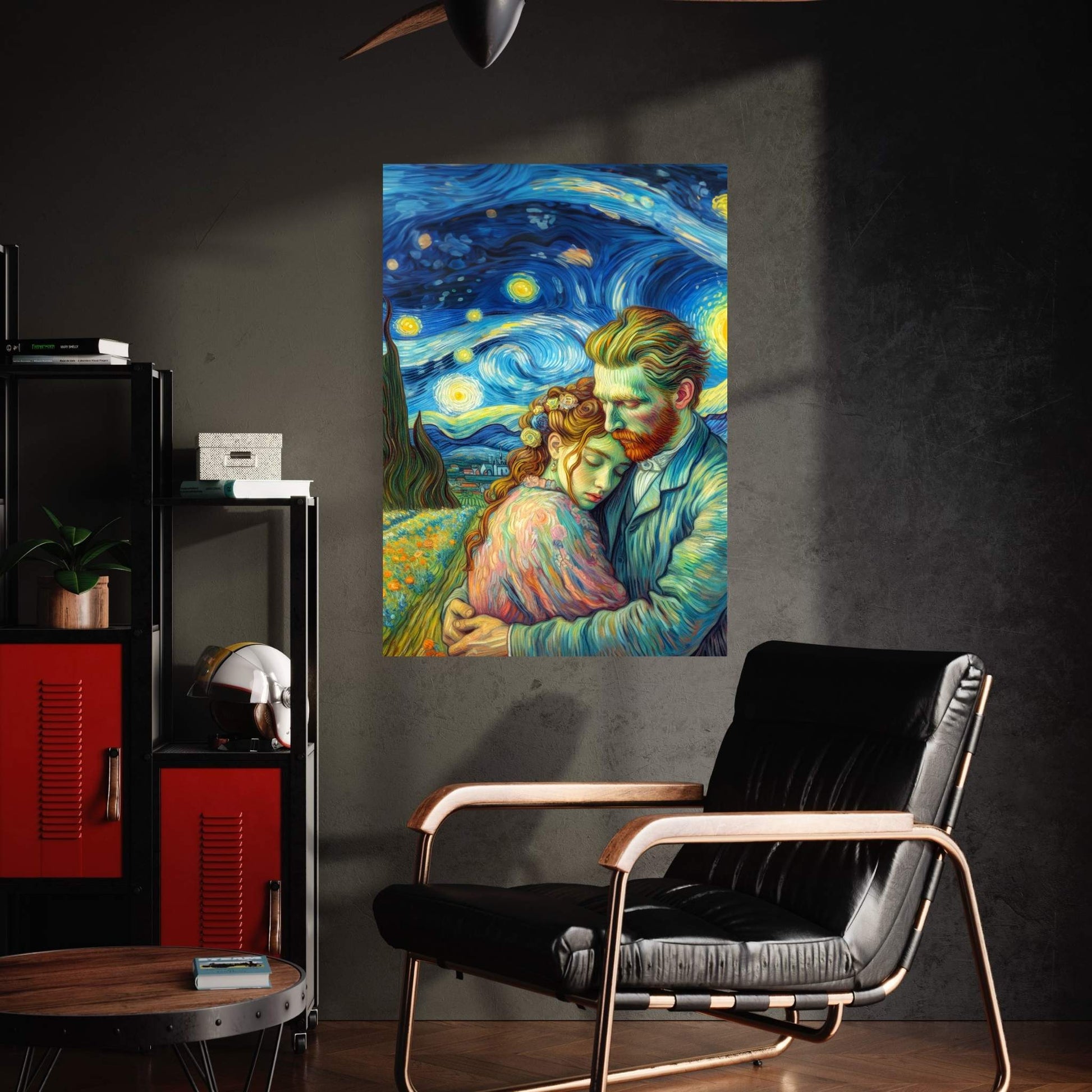 Van Gogh Love Reproduction Canvas Wall Art - Y Canvas