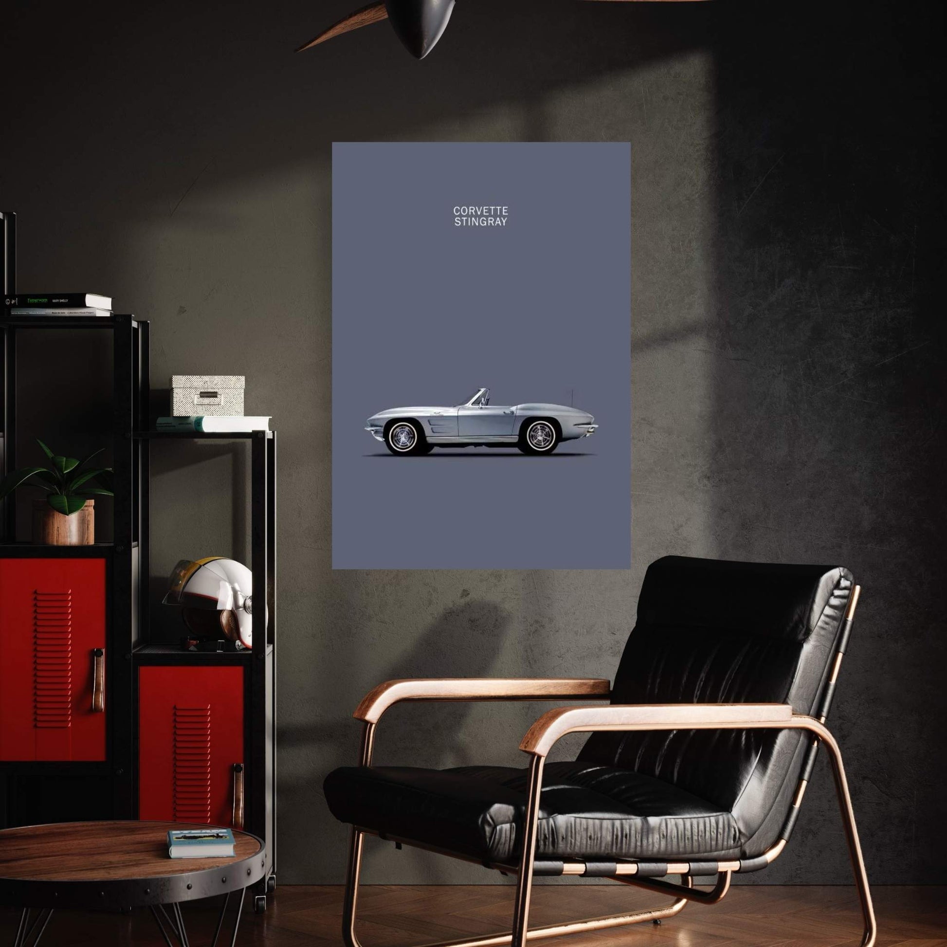 1965 Chevrolet Corvette Stingray Canvas Wall Art - Y Canvas