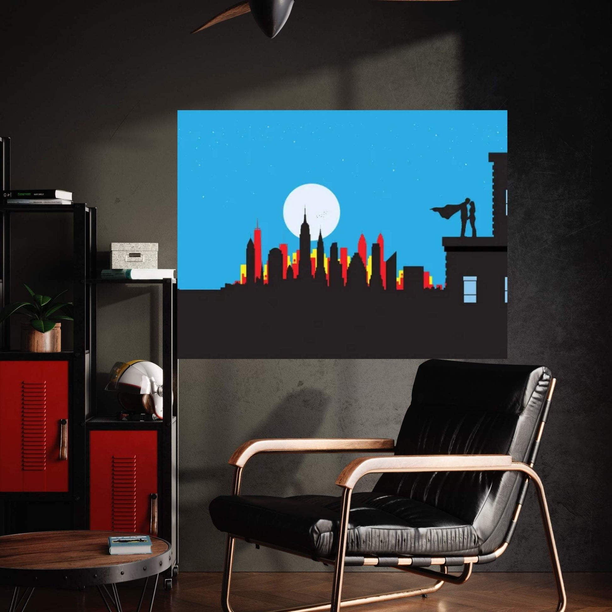 Superman Canvas Wall Art - Y Canvas