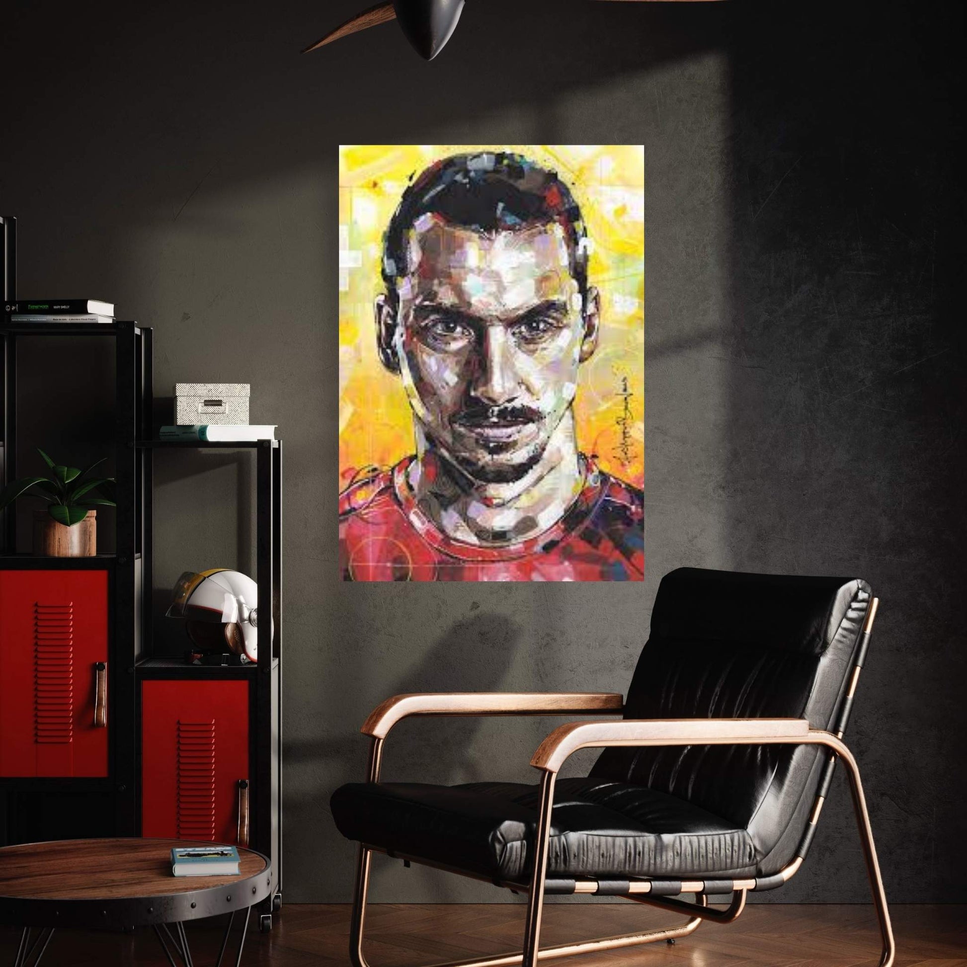 Zlatan Ibrahimovic Canvas Wall Art - Y Canvas