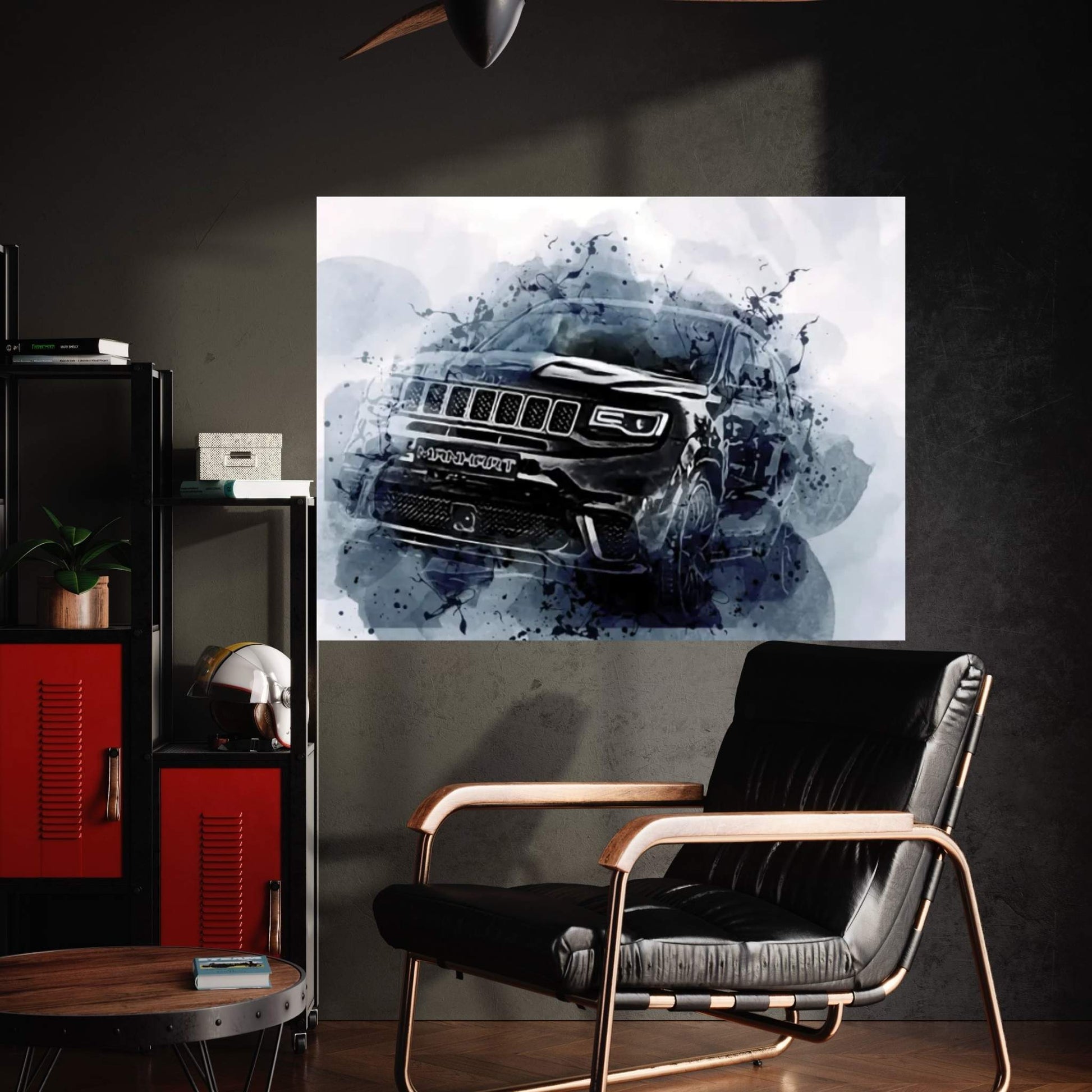 Jeep Grand Cherokee Manhart Gc VIII00 Wk2 Exterior Canvas Wall Art - Y Canvas