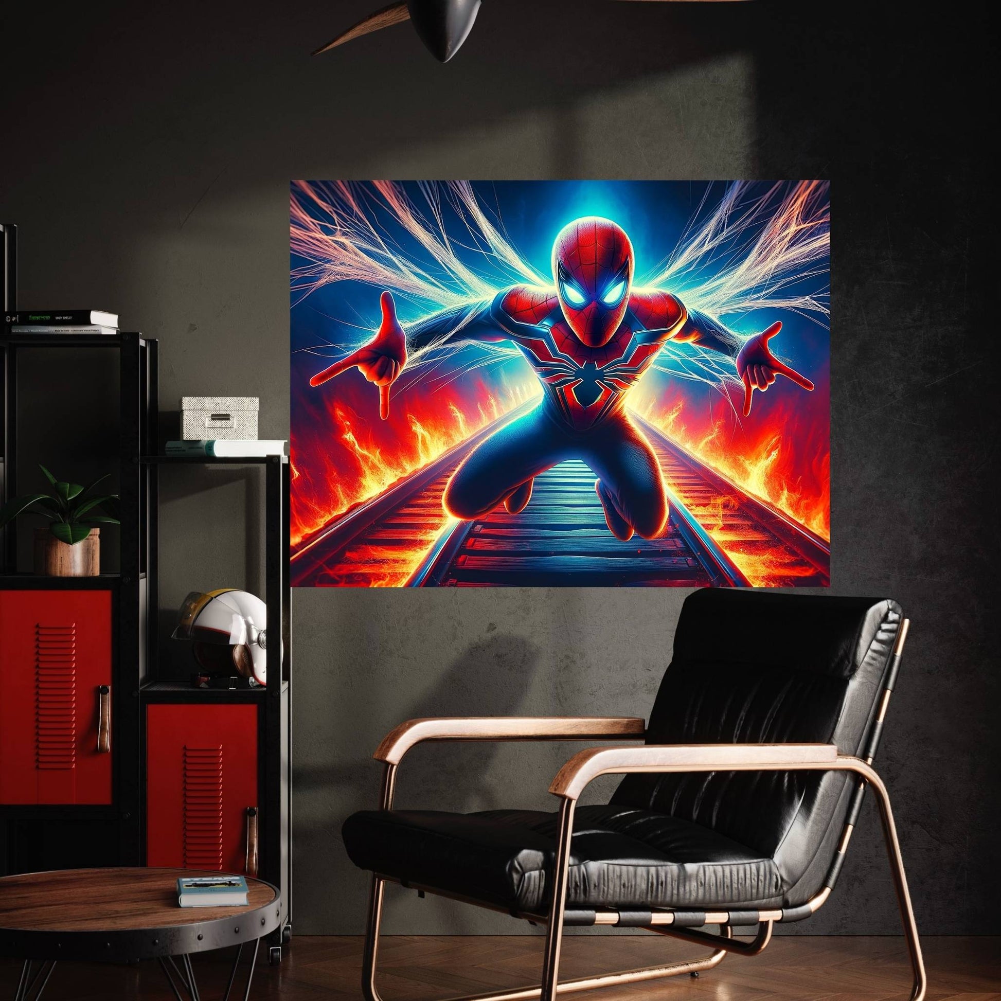 Spiderman Canvas Wall Art - Y Canvas