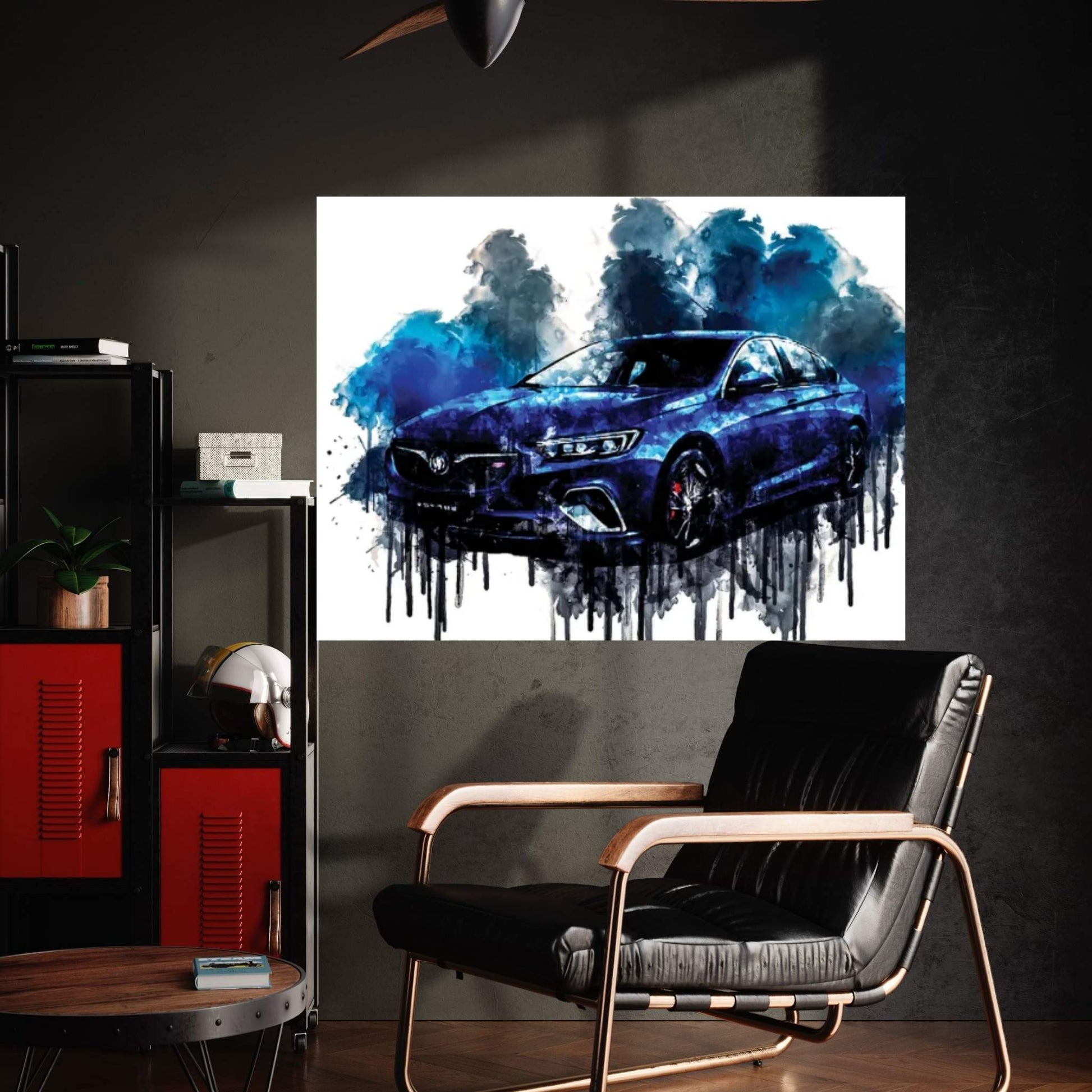 2018 Buick Regal GS Vehicle CDL Canvas Wall Art - Y Canvas