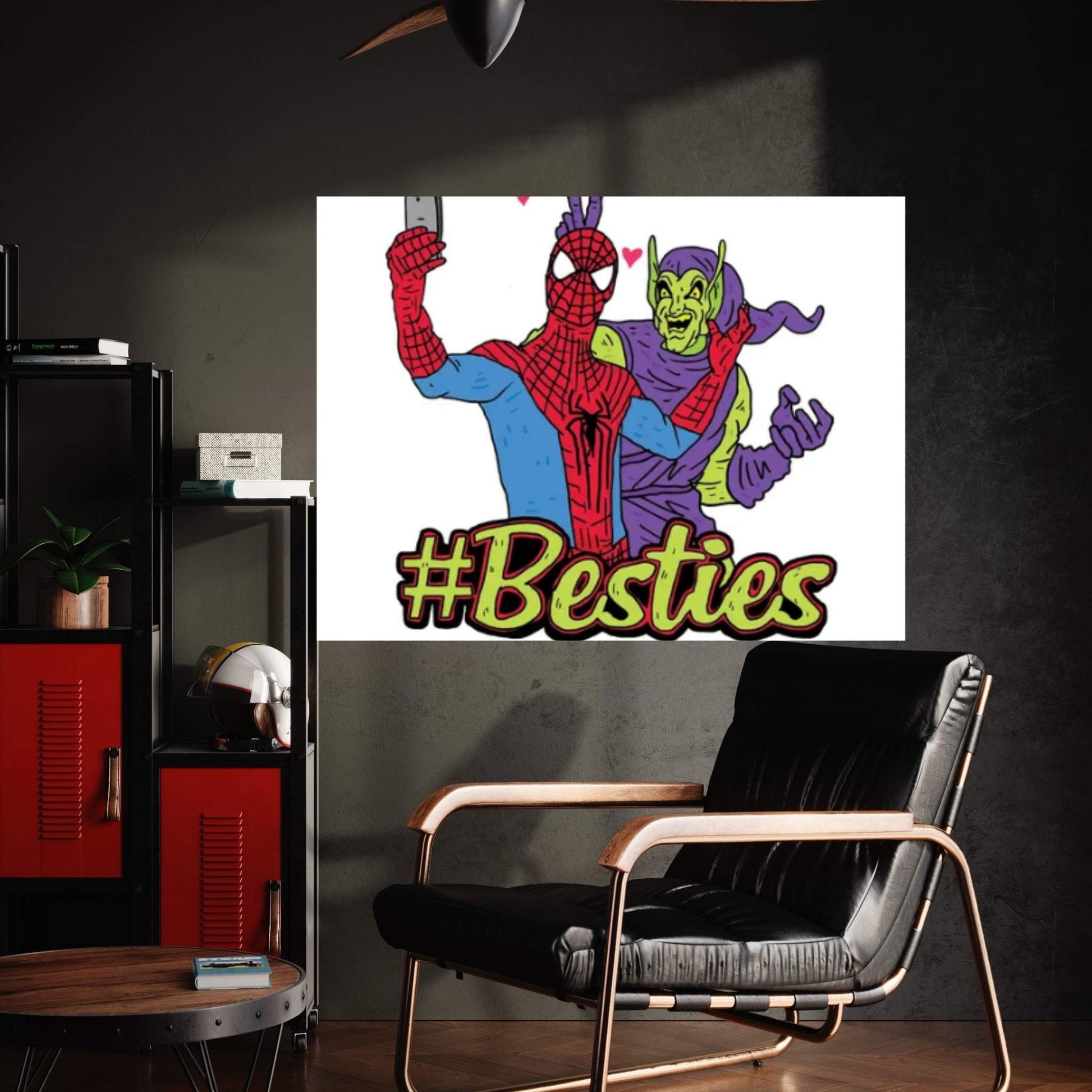 Spidey & Goblin Canvas Wall Art - Y Canvas