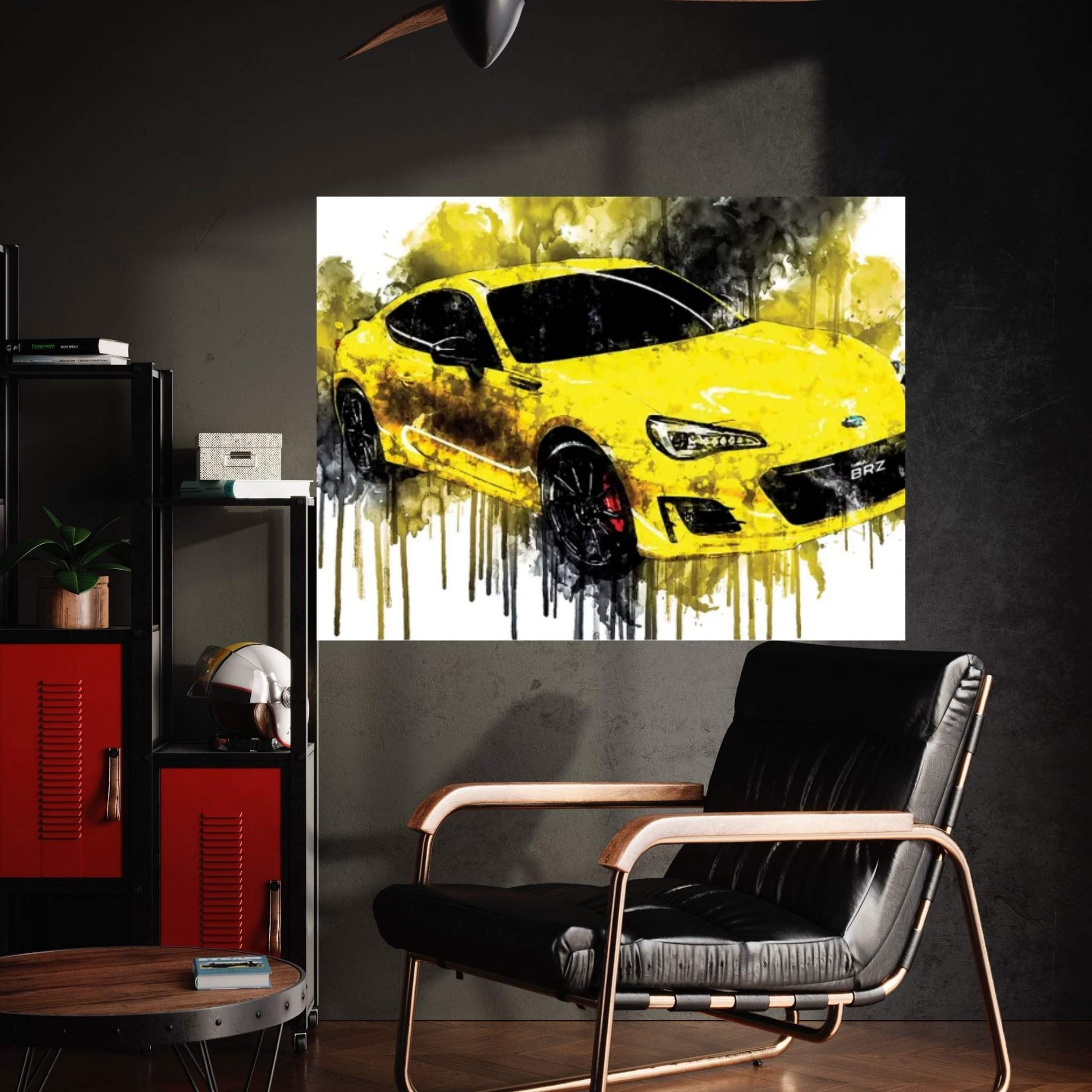 2017 Subaru BRZ Canvas Wall Art - Y Canvas