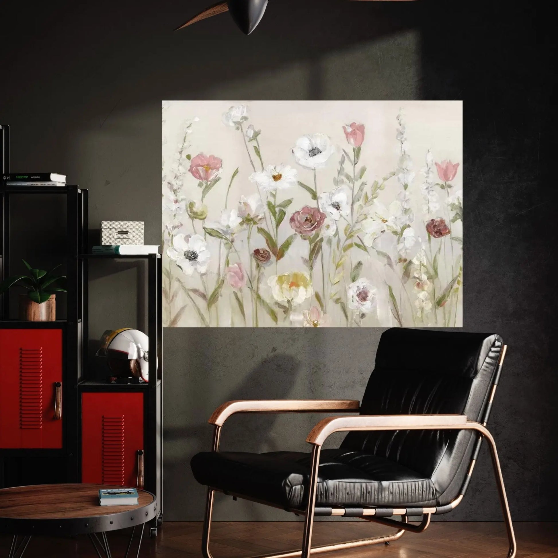 Bloomin Around Canvas Wall Art - Y Canvas