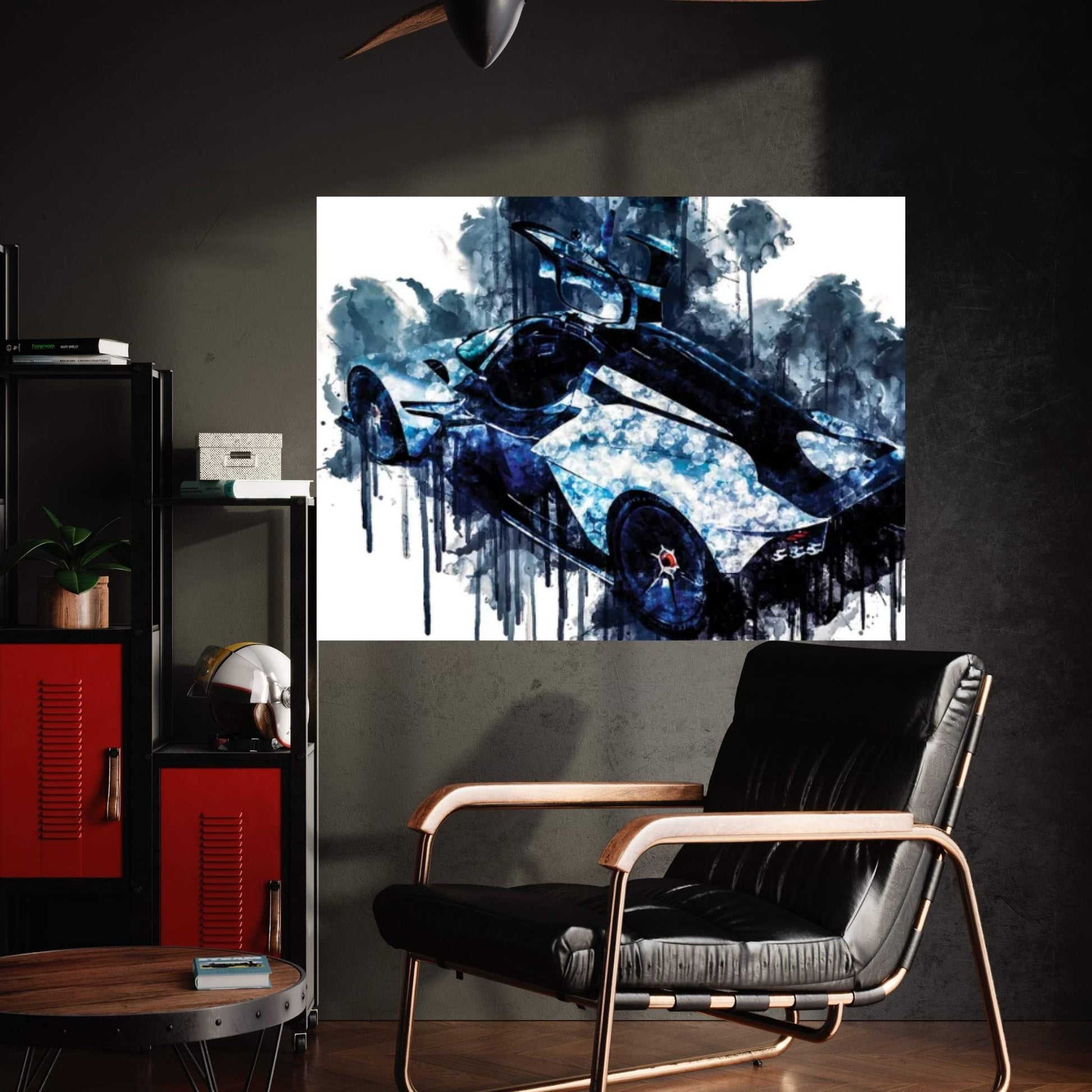 2018 Aston Martin Valkyrie Canvas Wall Art - Y Canvas