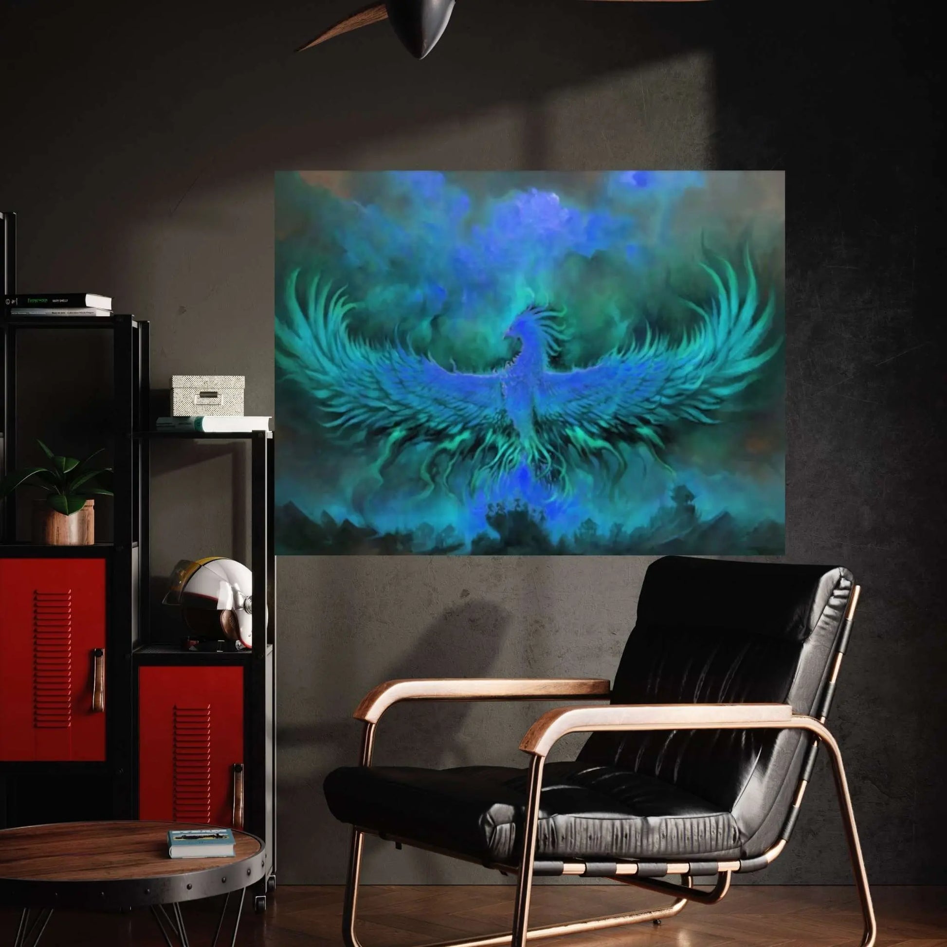 Phoenix Rebirth Canvas, Canvas Wall Art Print Poster - Y Canvas