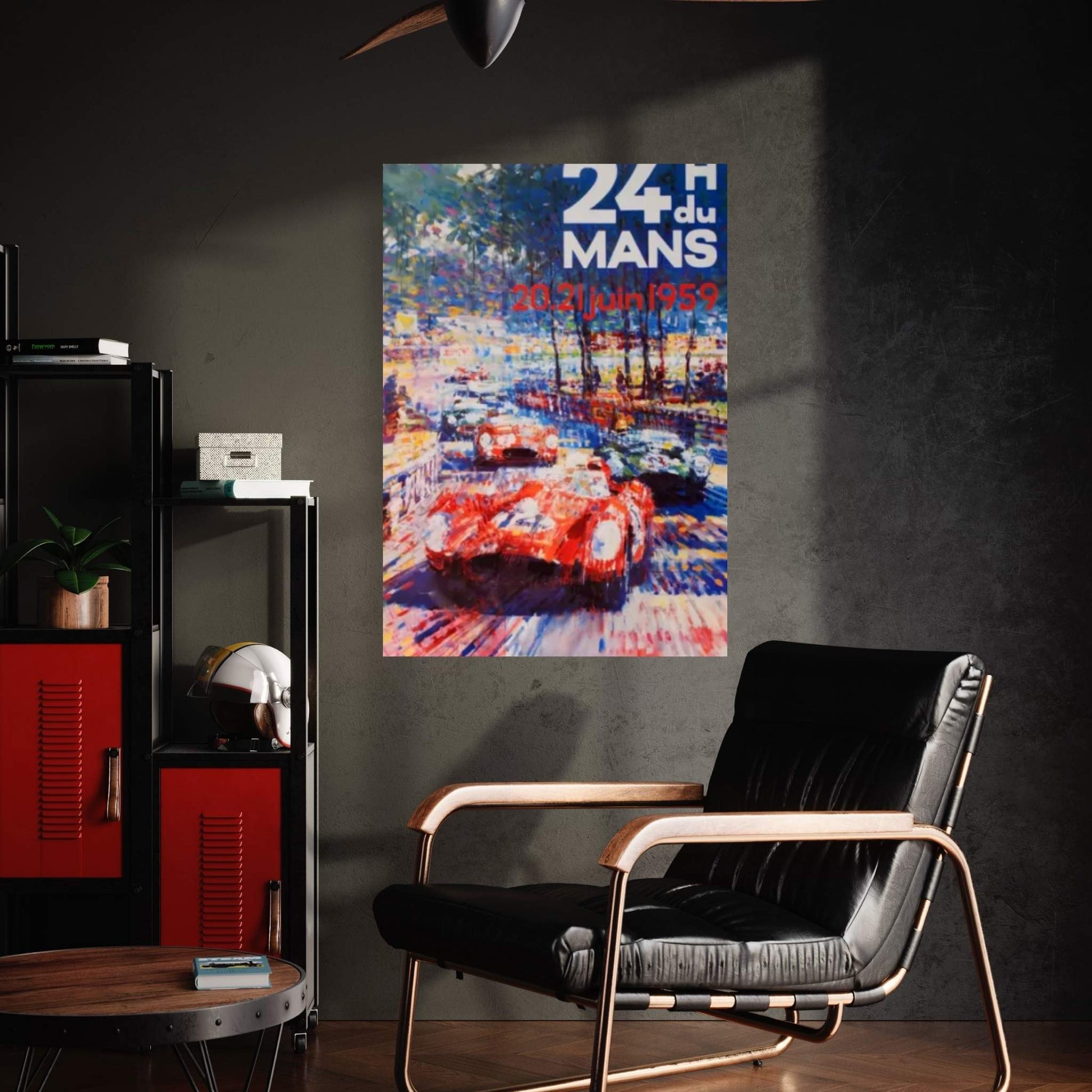 24 Heures du Mans II Canvas Wall Art - Y Canvas