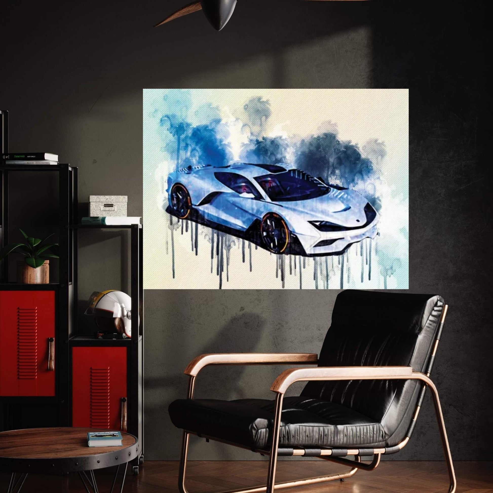 2019 Aria FXE Hypercar Canvas Wall Art - Y Canvas