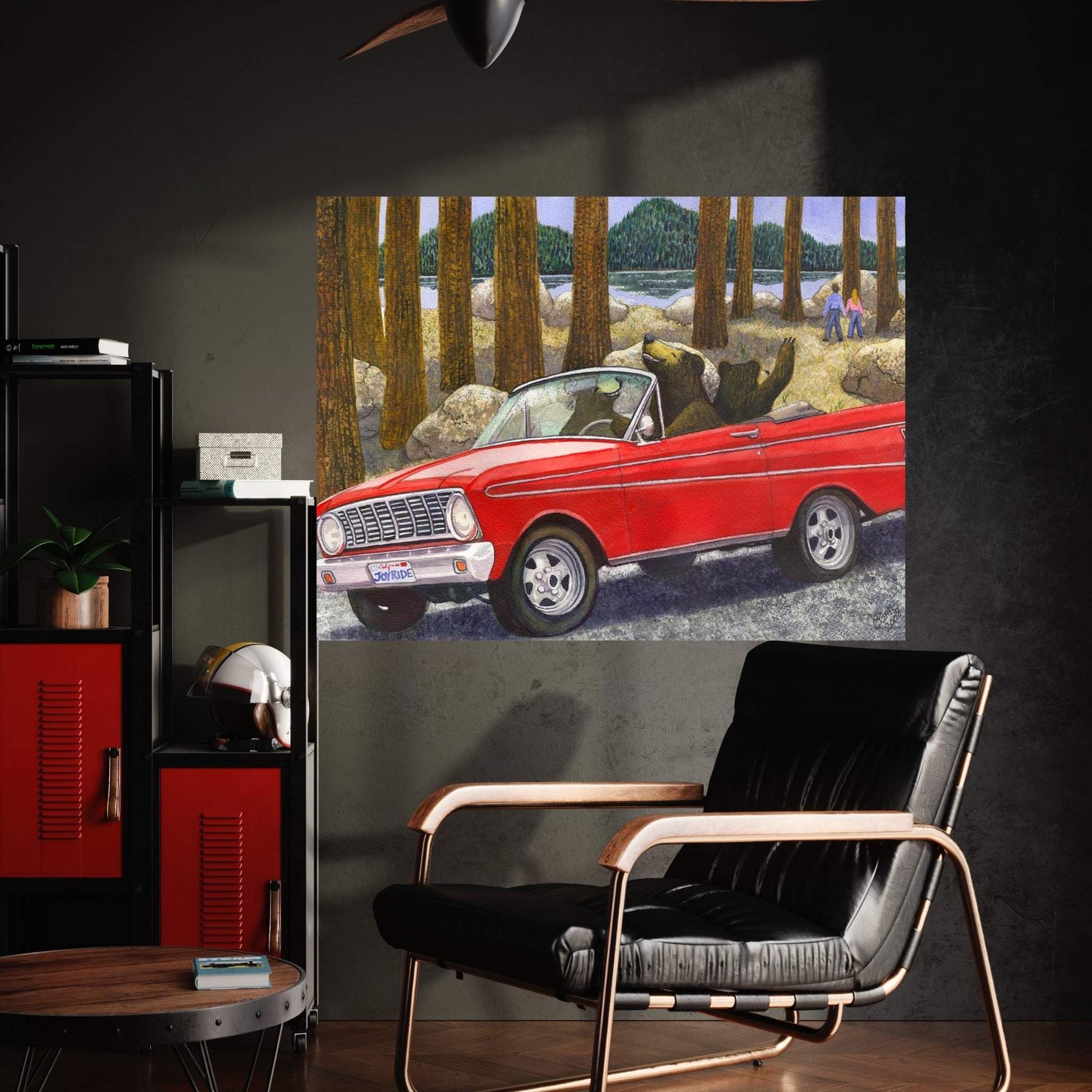 Joy Ride Canvas Wall Art - Y Canvas