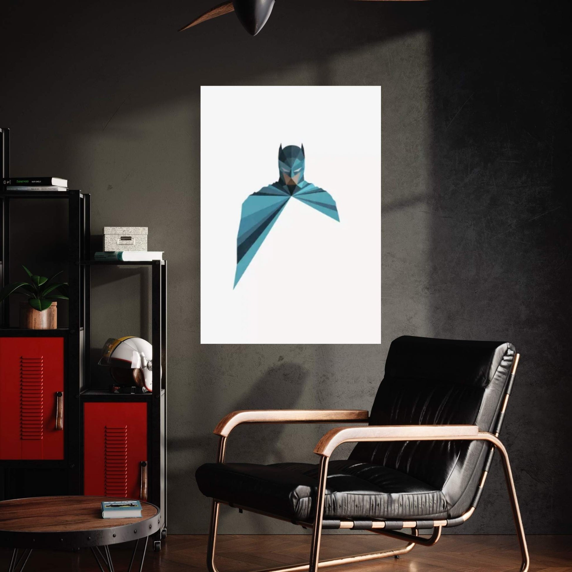 Dark As Knight Canvas Wall Art - Y Canvas