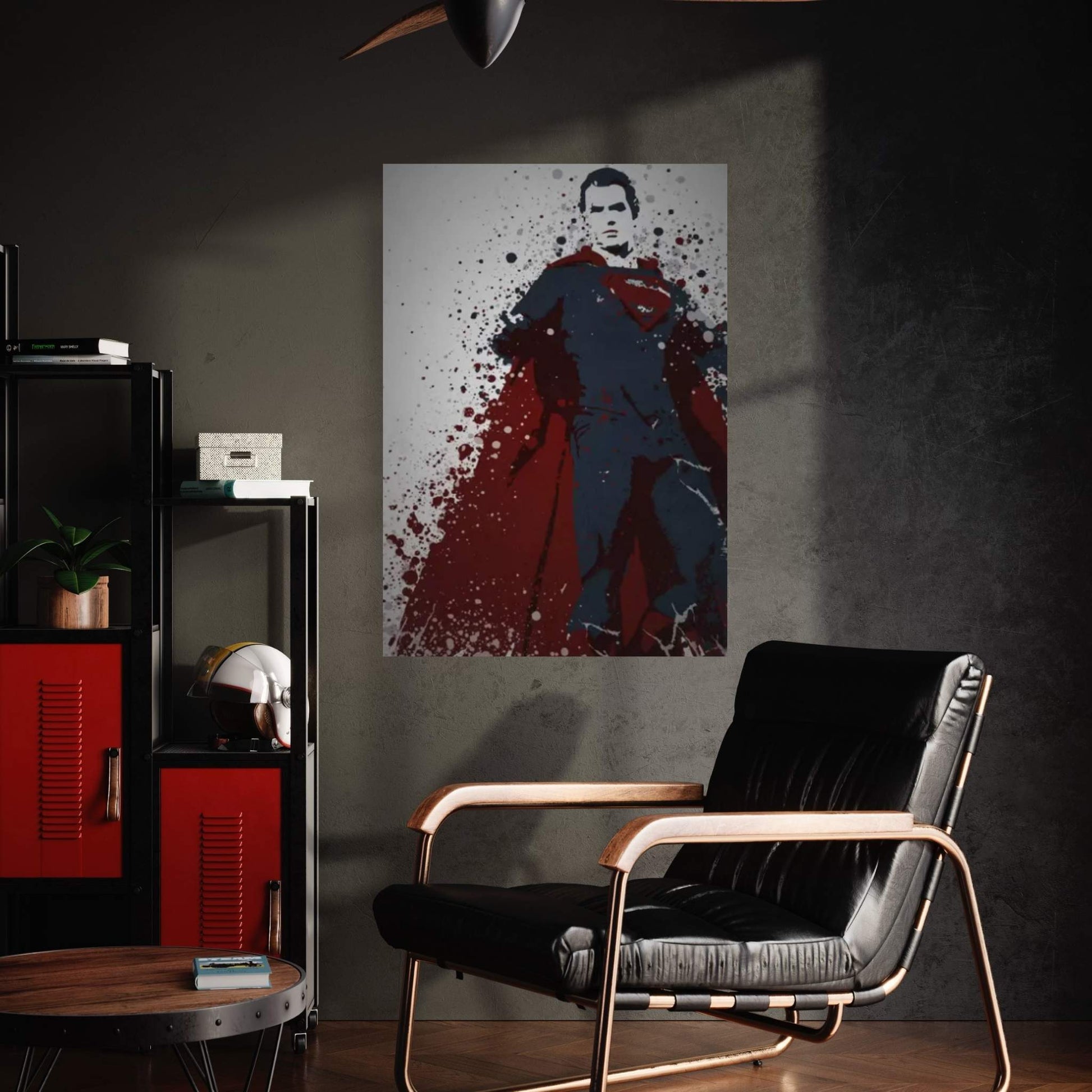 Man Of Steel Canvas Wall Art - Y Canvas