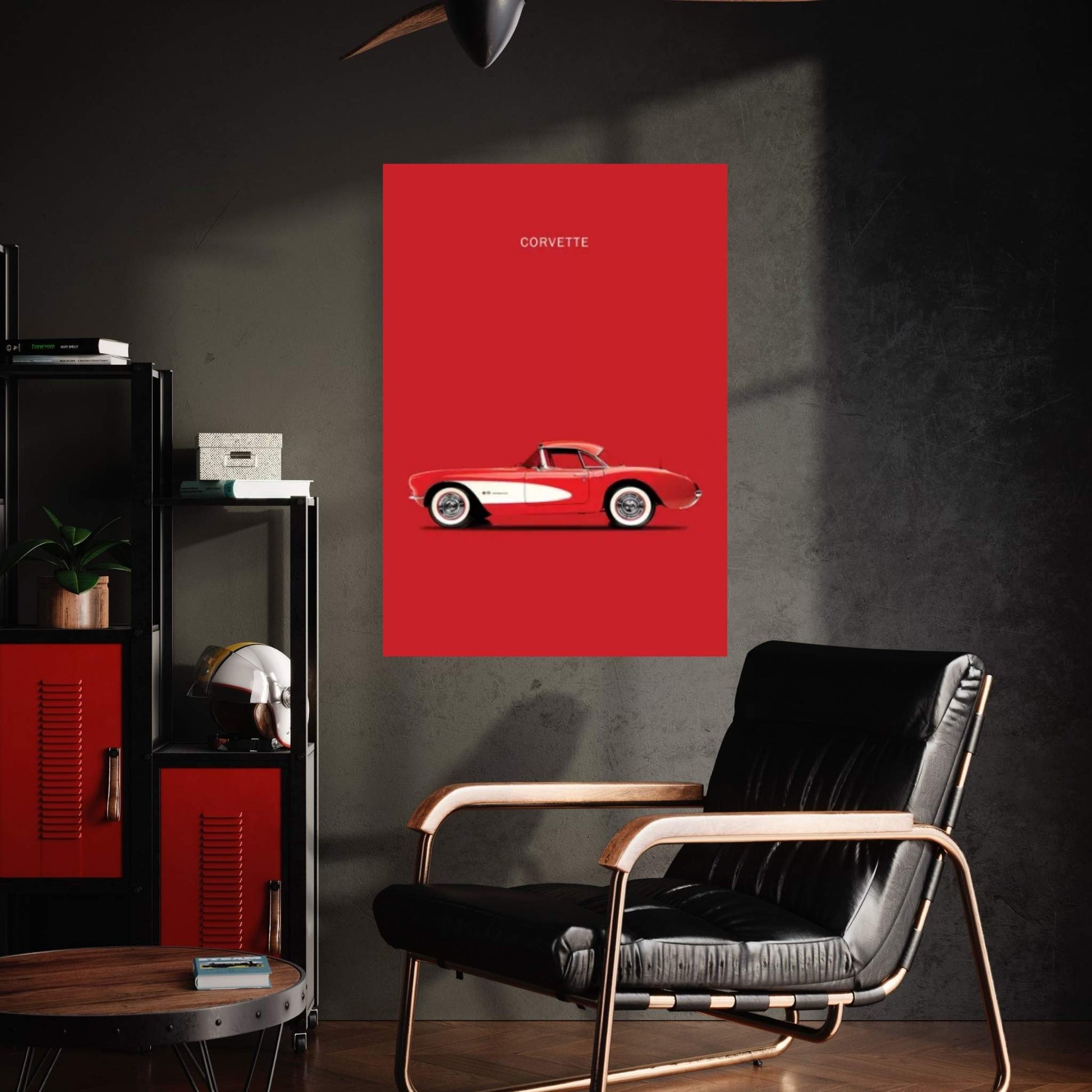 1957 Chevrolet Corvette Canvas Wall Art - Y Canvas