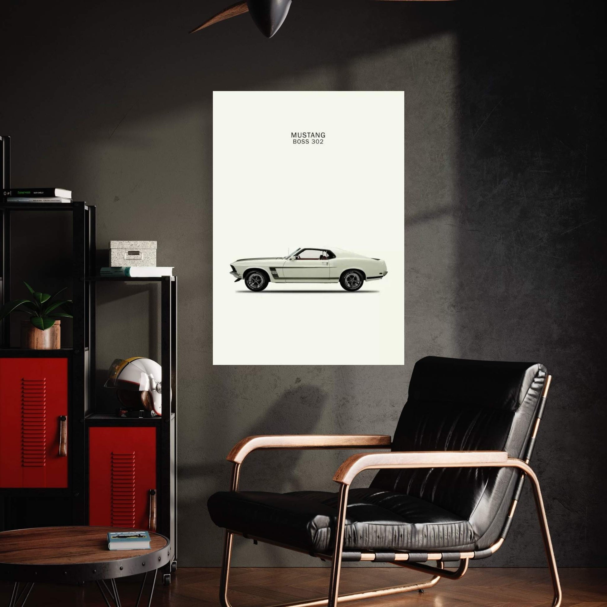 1969 Ford Mustang Boss 302 Canvas Wall Art - Y Canvas