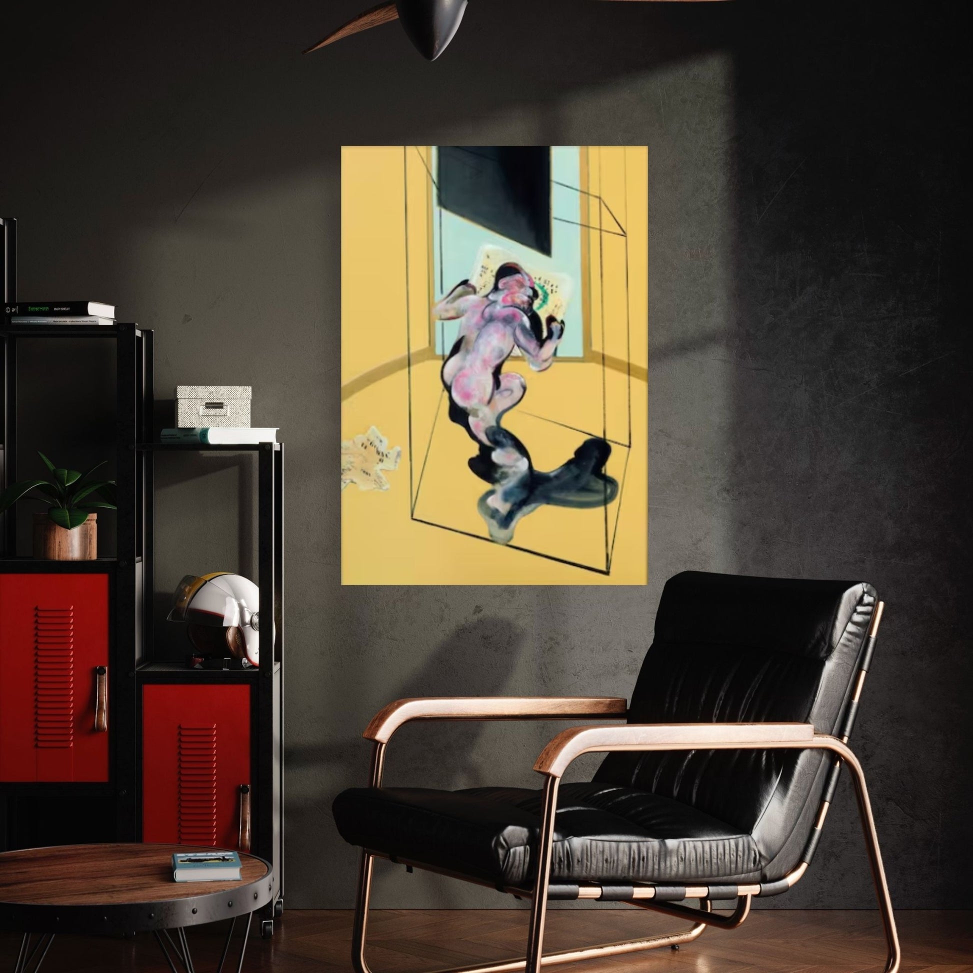 Francis Bacon Painting Modern Art Canvas Wall Art - Painting Reproduction Print - Y Canvas