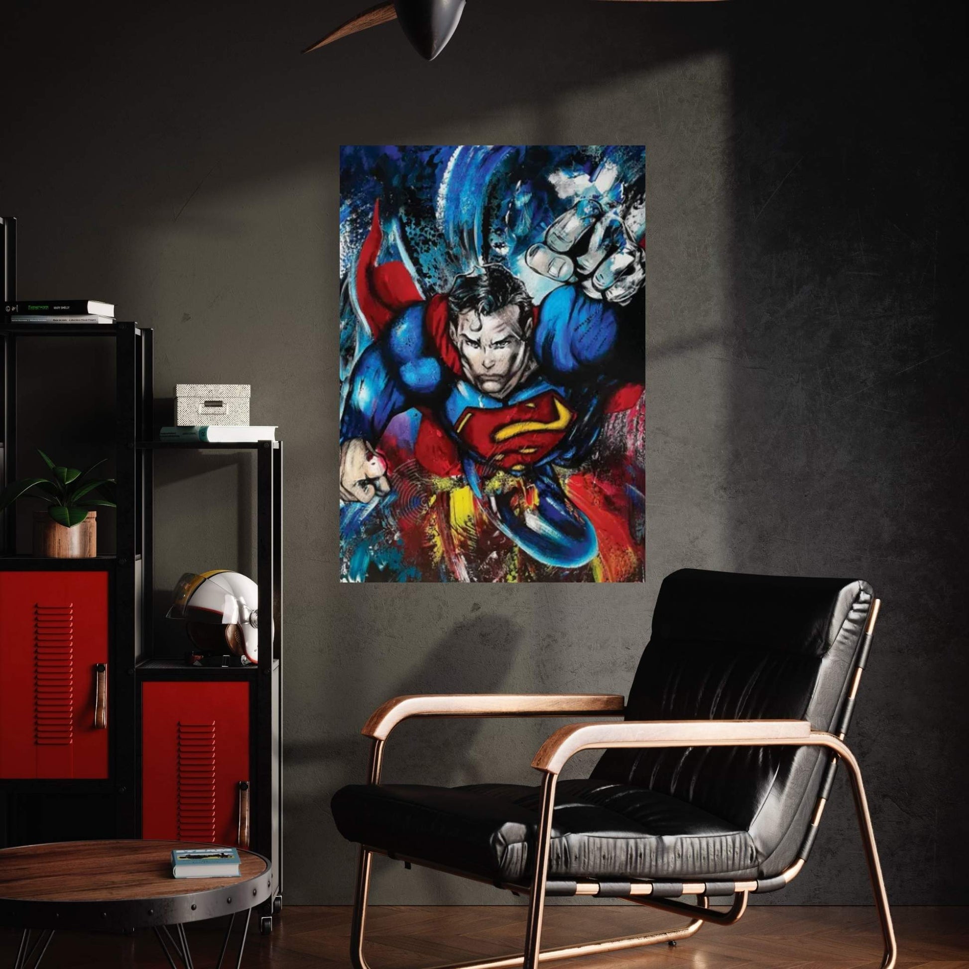 Invincible Superman Canvas Wall Art - Y Canvas