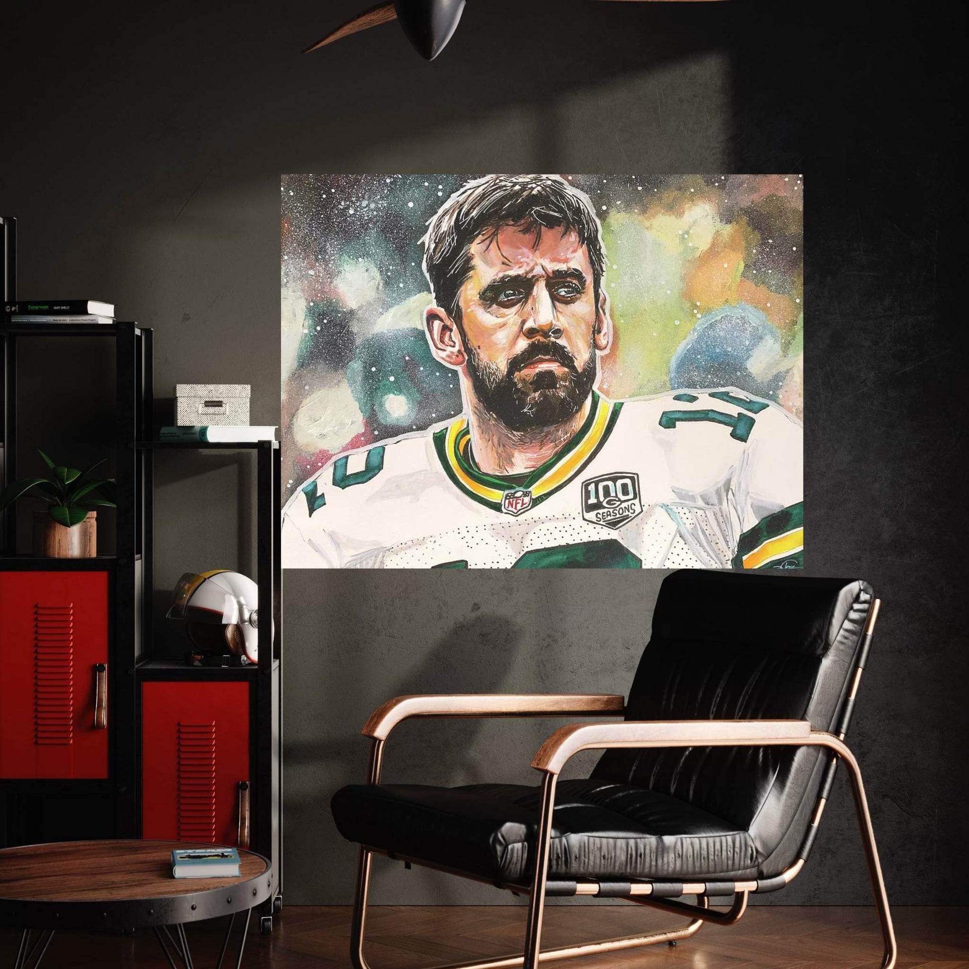 Aaron Rodgers 2019 Canvas Wall Art - Y Canvas