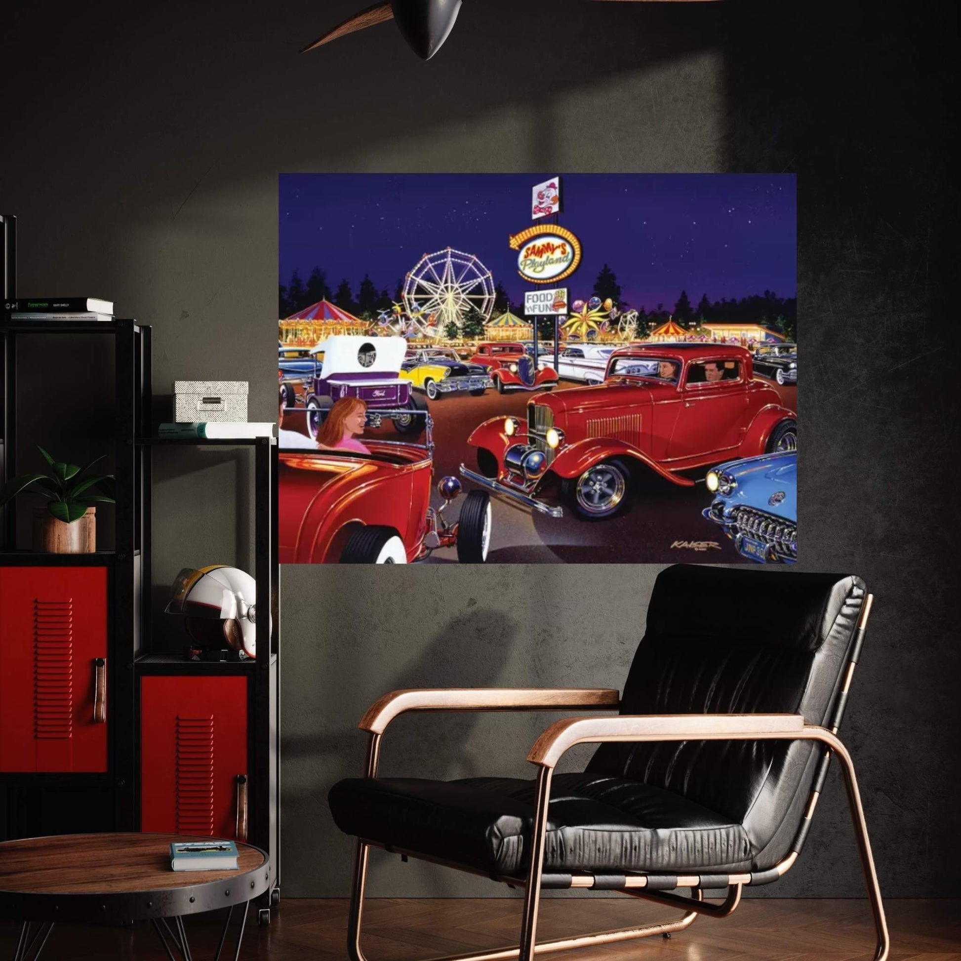 Sammy's Playland Canvas Wall Art - Y Canvas