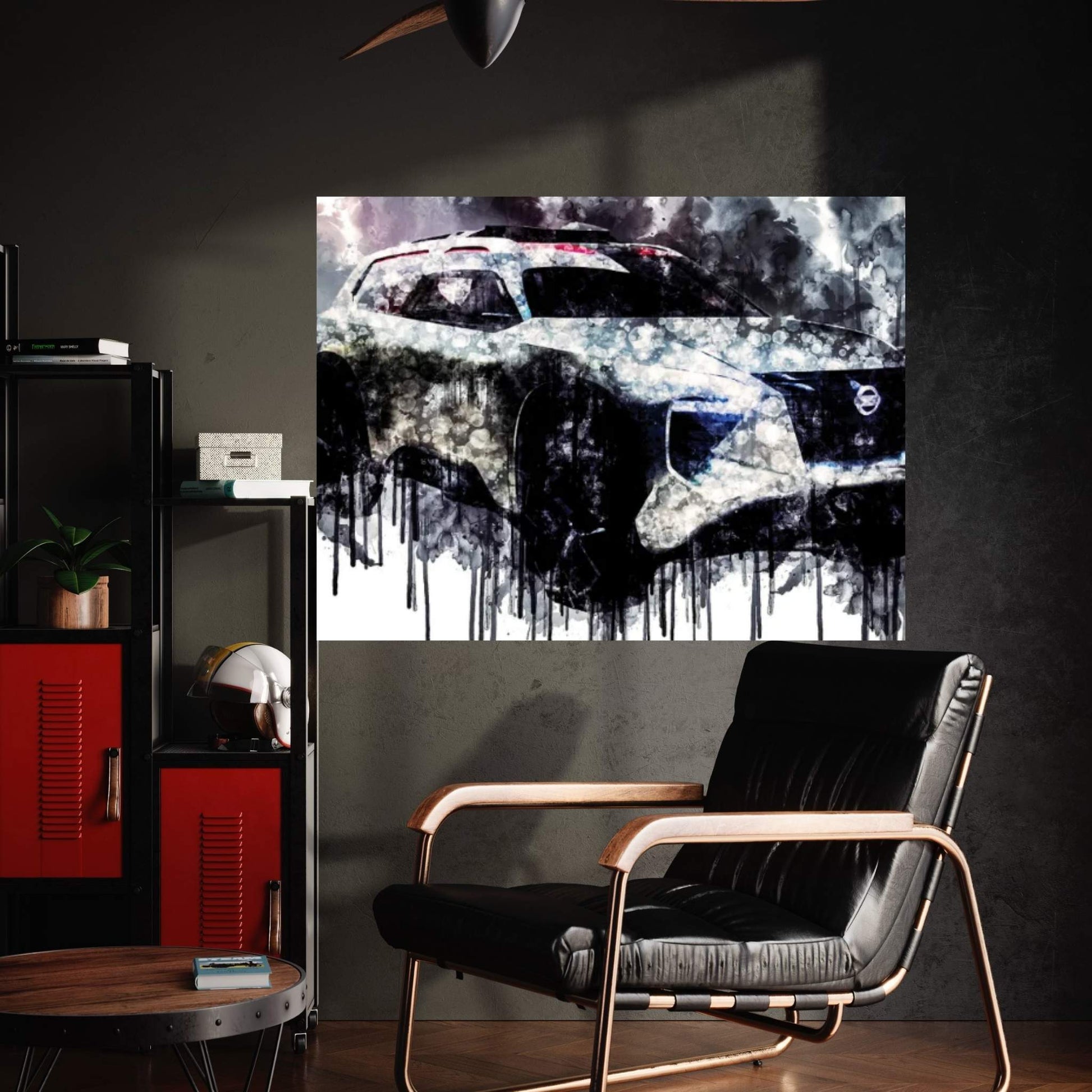 Car 2018 Xmotion Concept Canvas Wall Art - Y Canvas