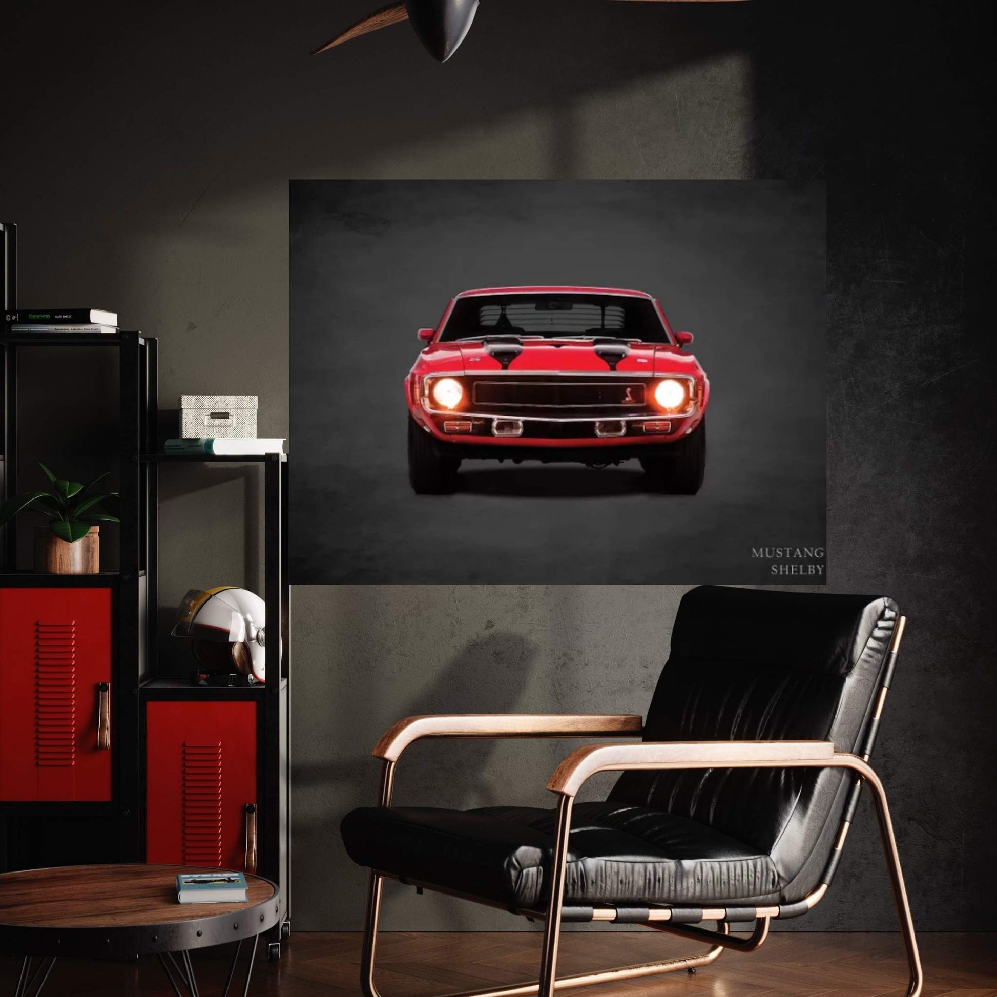 1969 Ford Mustang Shelby Canvas Wall Art - Y Canvas