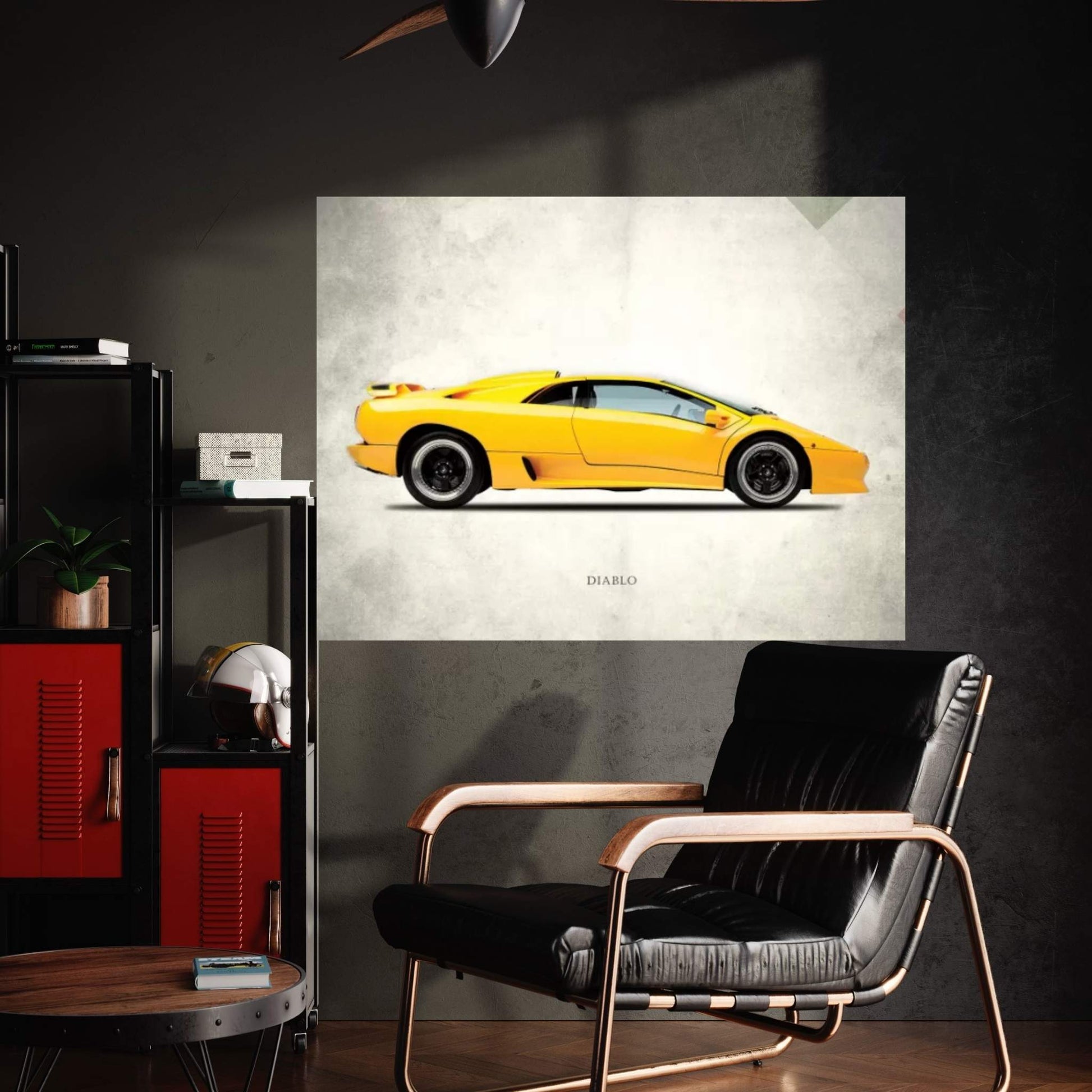 1988 Lamborghini Diablo Canvas Wall Art - Y Canvas