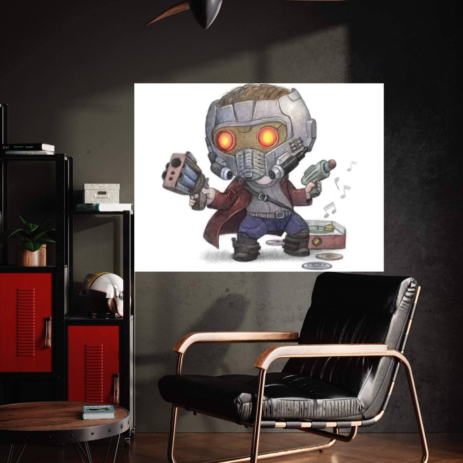 StarLord II Canvas Wall Art - Y Canvas