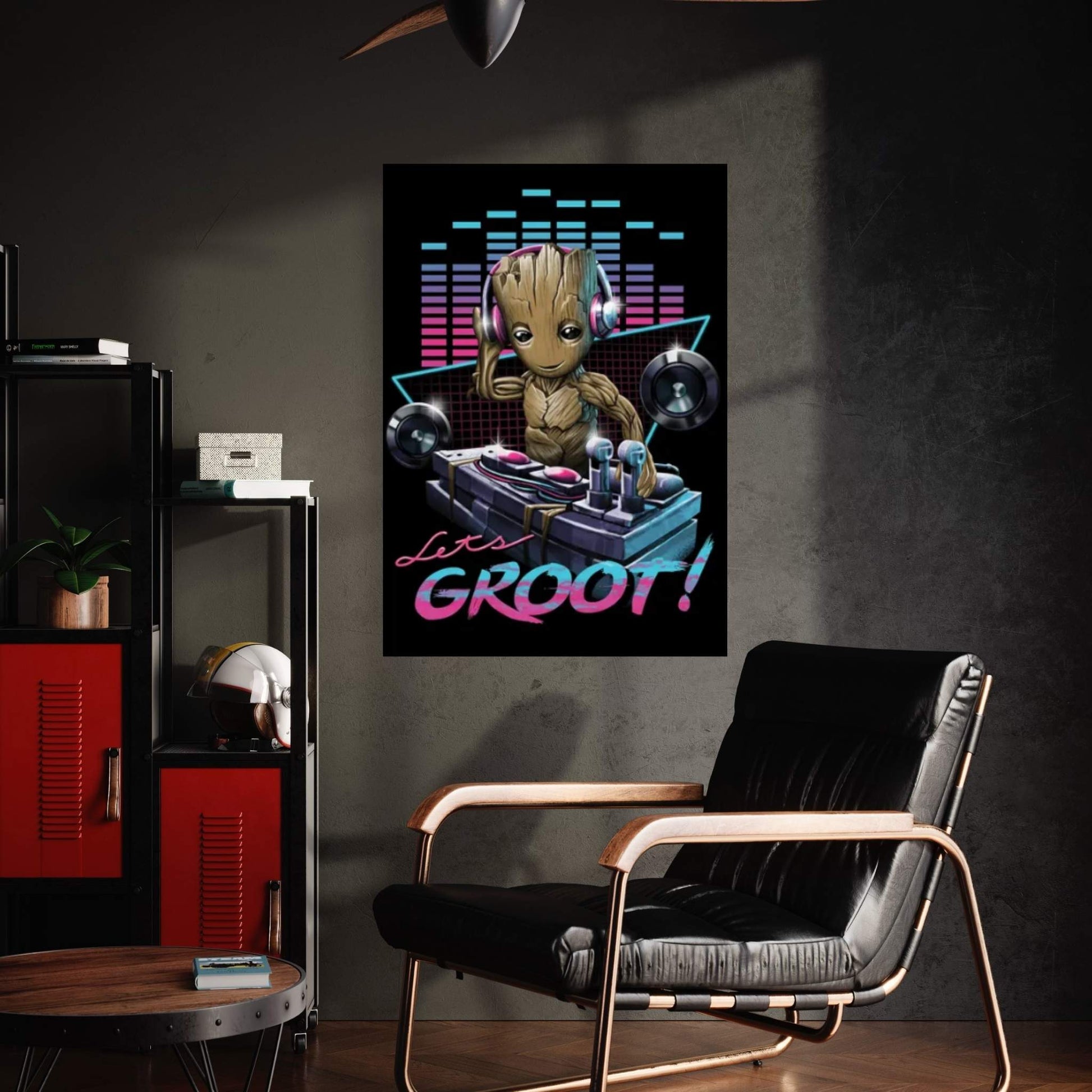 DJ Groot Canvas Wall Art - Y Canvas