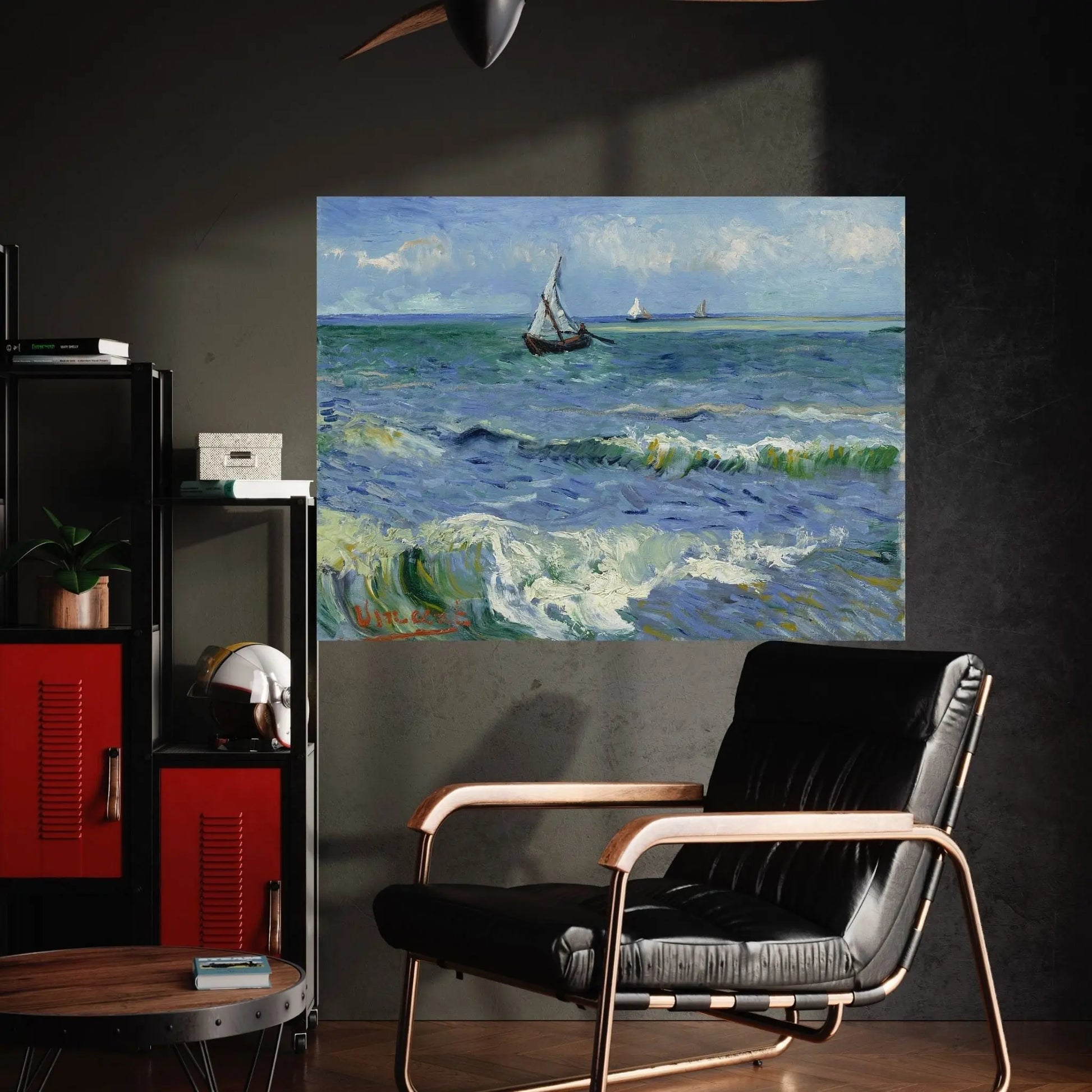 Seascape Near Les Saintes Maries de la Mer Canvas Wall Art - Y Canvas