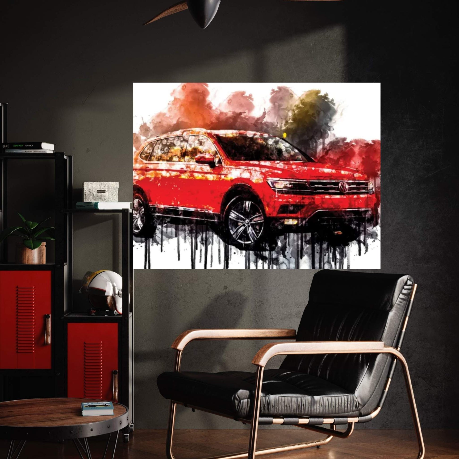 2017 Volkswagen Tiguan Canvas Wall Art - Y Canvas