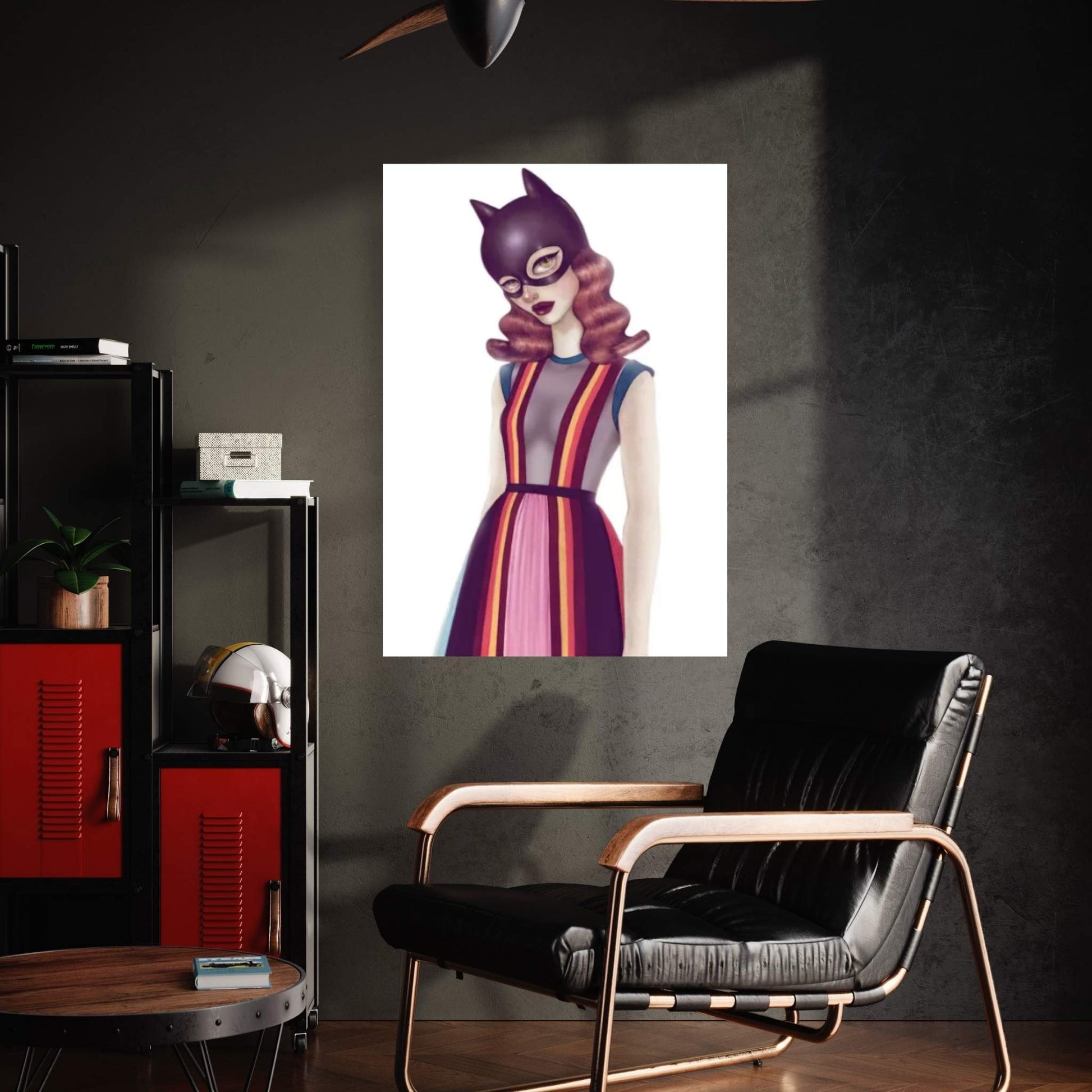 Batgirl II Canvas Wall Art - Y Canvas