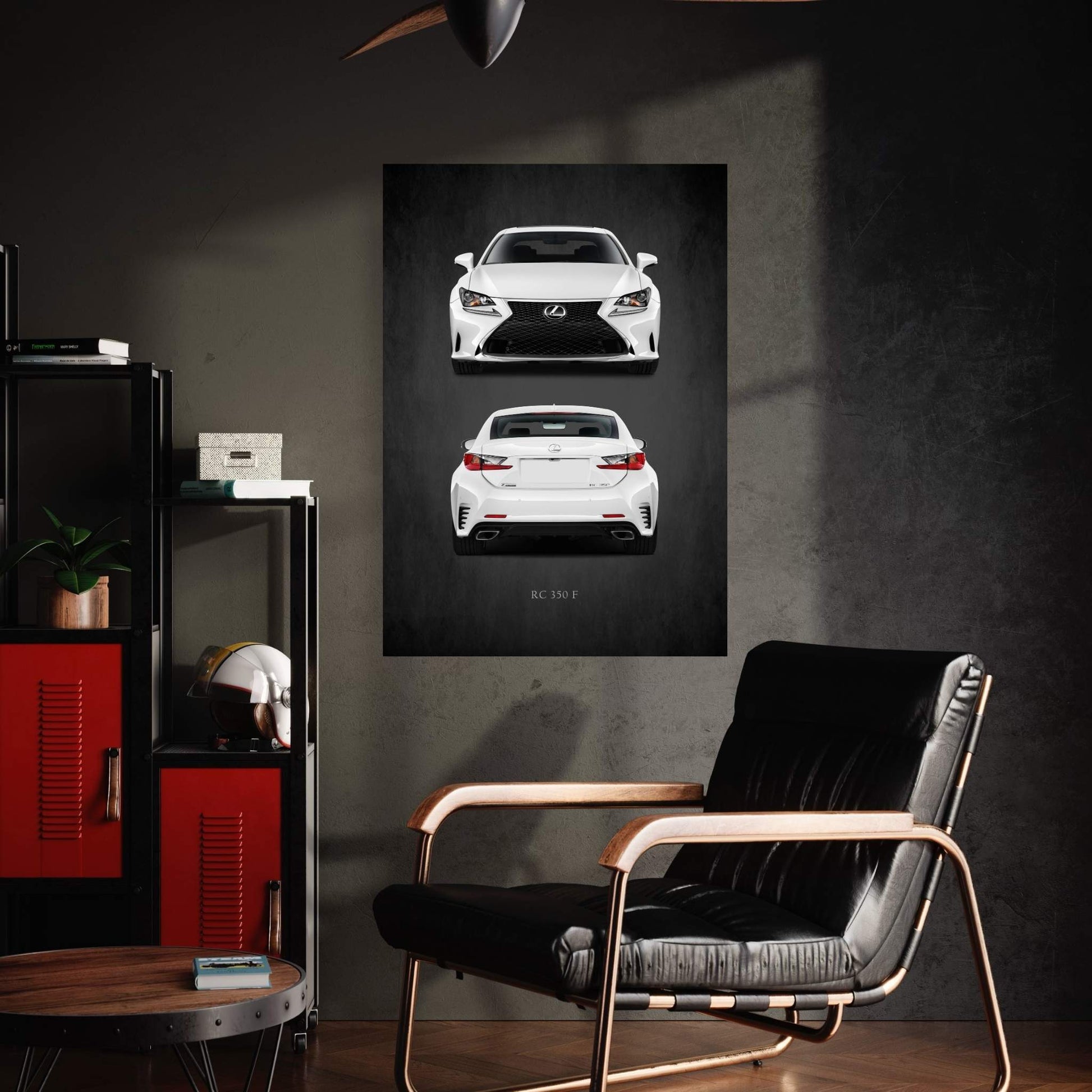 Lexus RC 350 F Canvas Wall Art - Y Canvas