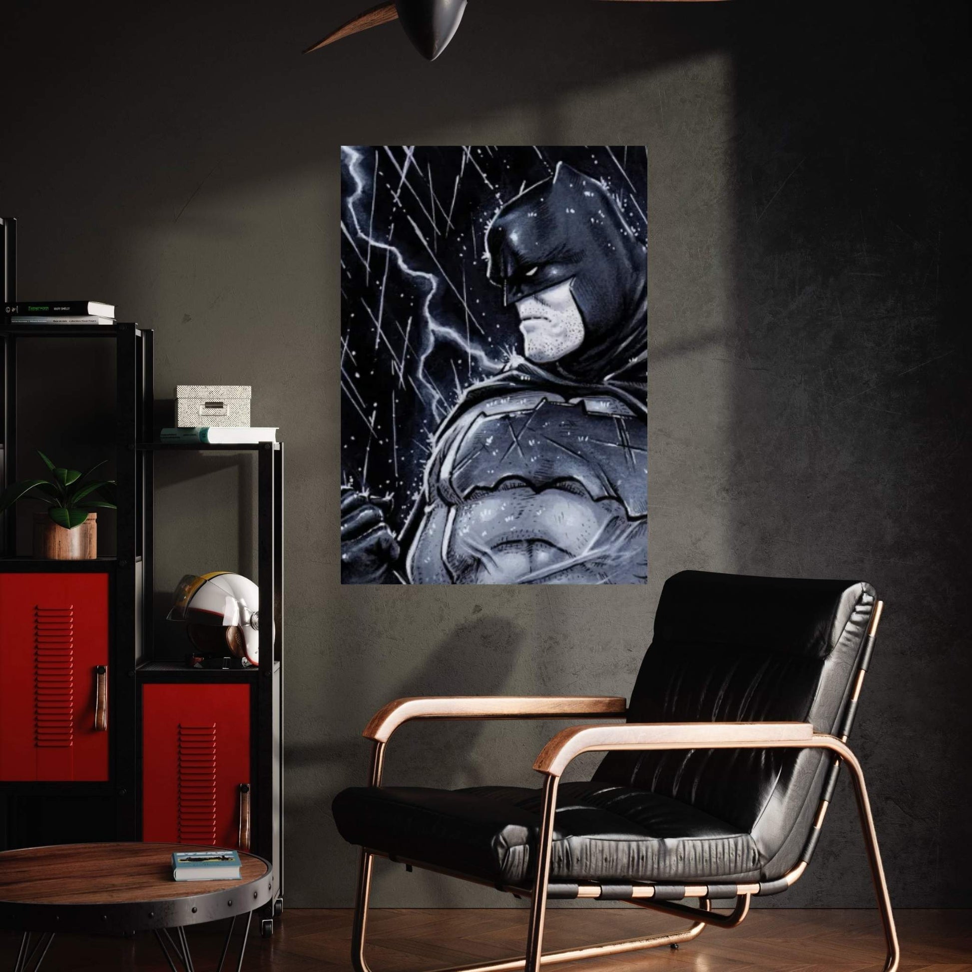 The Dark Knight Canvas Wall Art - Y Canvas